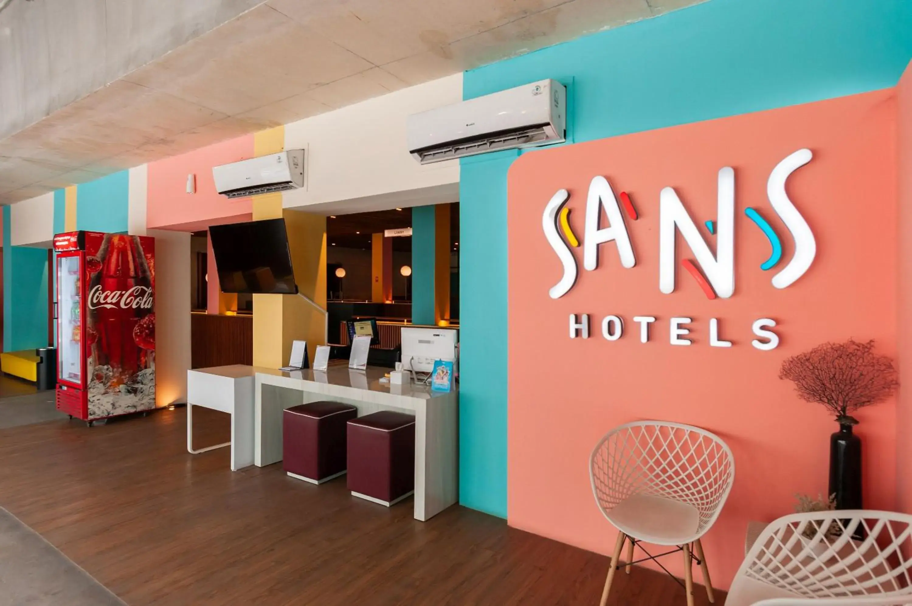 Lobby or reception in Sans Hotel Finest Medan Lobby or reception in Sans Hotel Finest Medan
