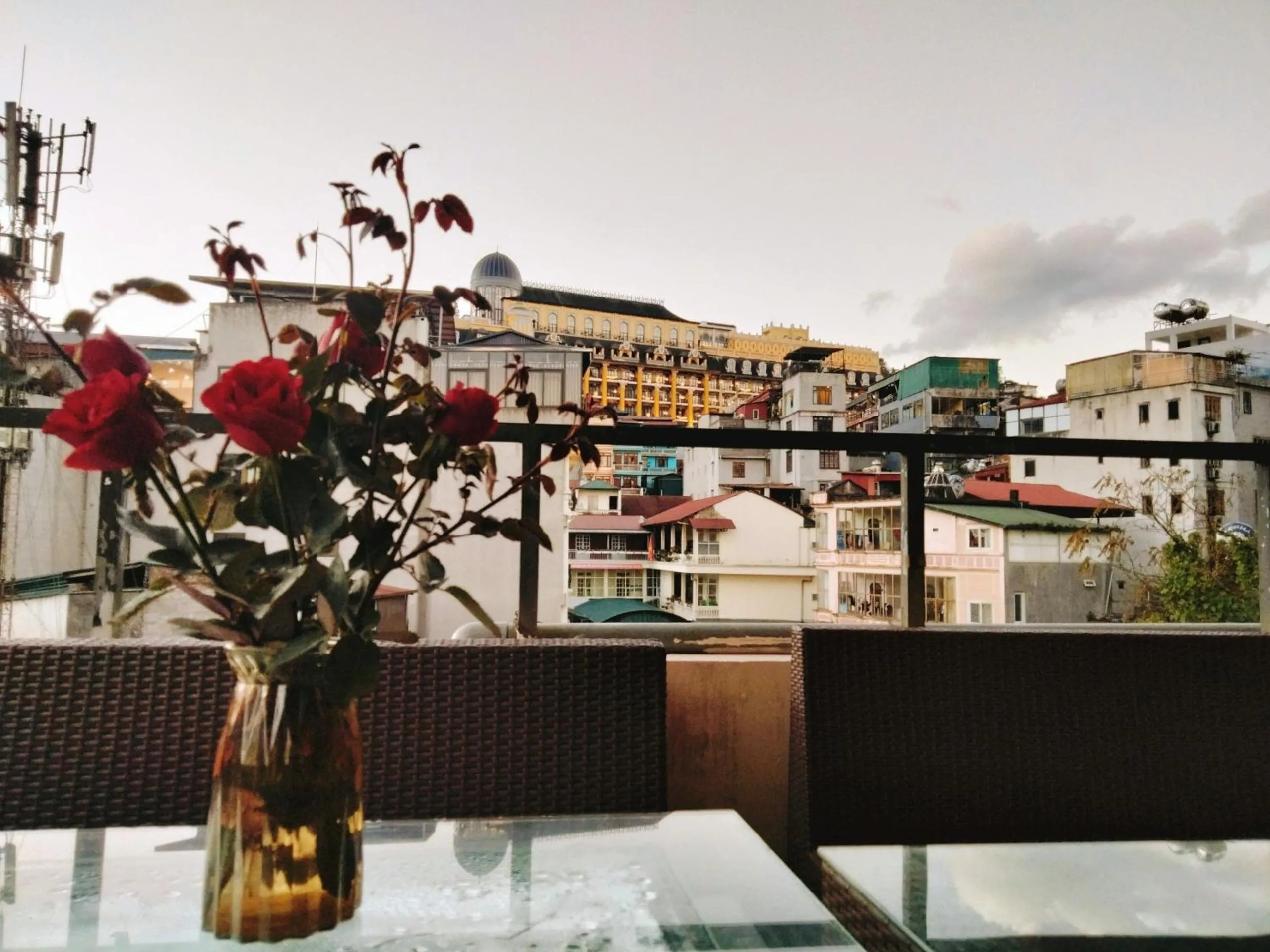 Balcony/Terrace in Sapa Alley Homestay