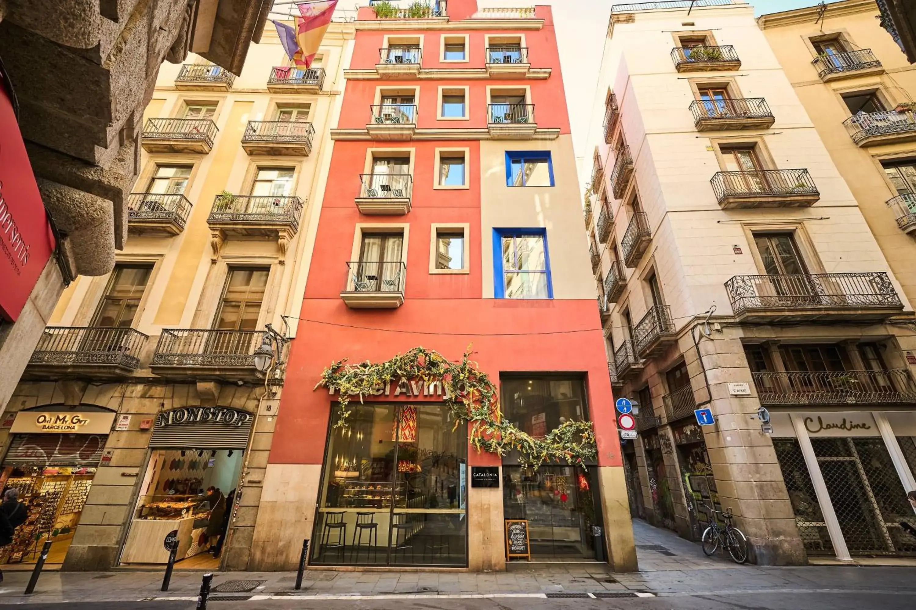 Facade/entrance in Catalonia Avinyo Facade/entrance in Catalonia Avinyo