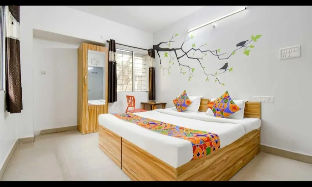 Bedroom, Bed in Hotel O Sai inn 2