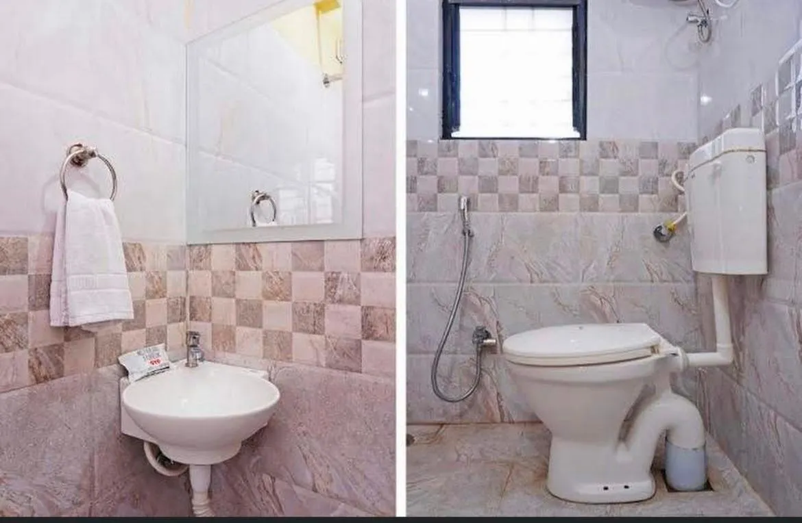 Bathroom in Hotel O Sai inn 2