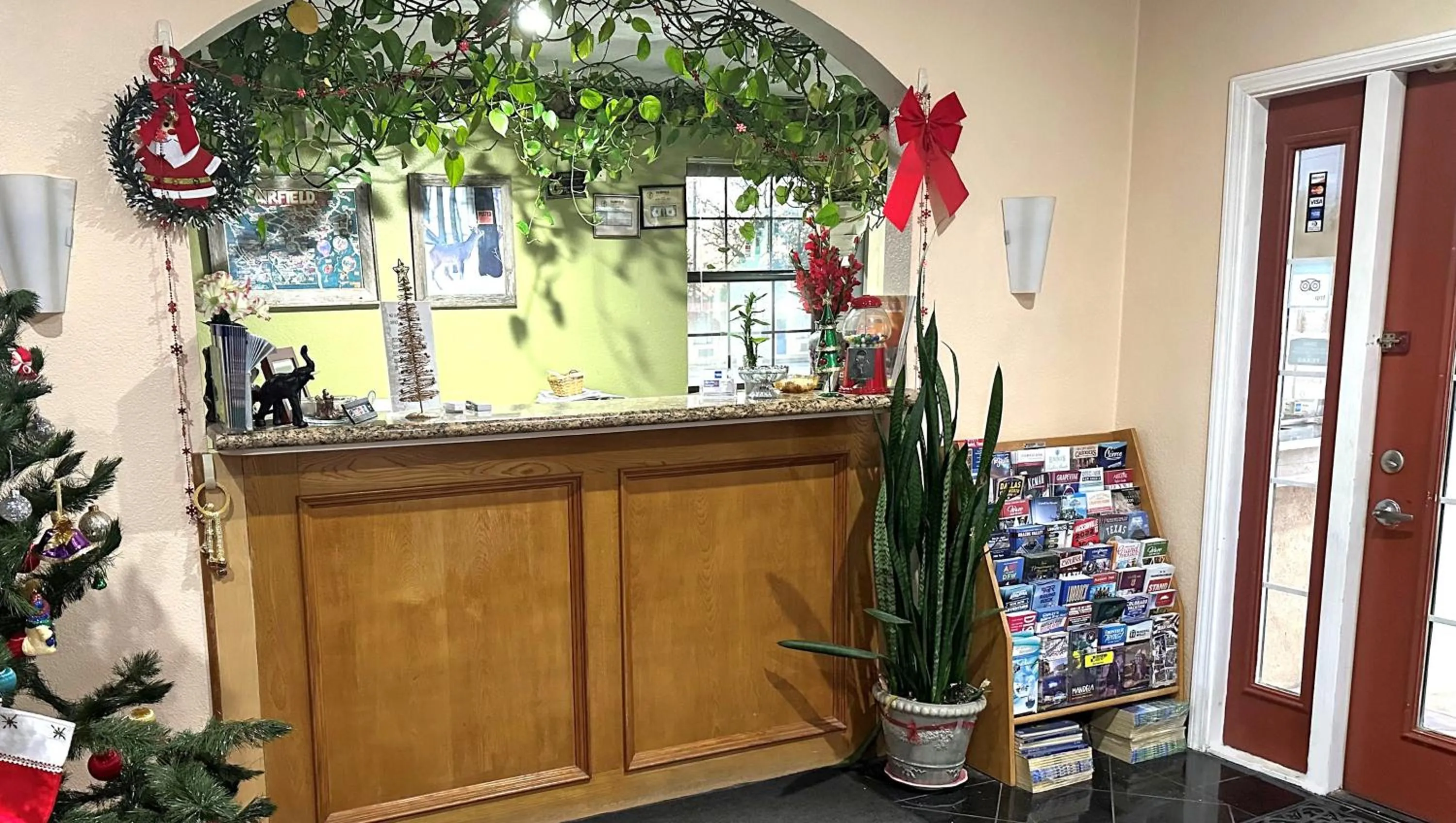 Lobby or reception in Apollo Lodge and RV Park