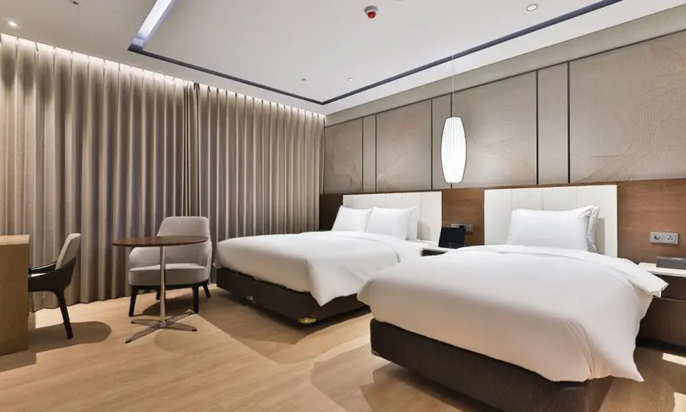 Bed in Daegu Billion Western Hotel Bed in Daegu Billion Western Hotel