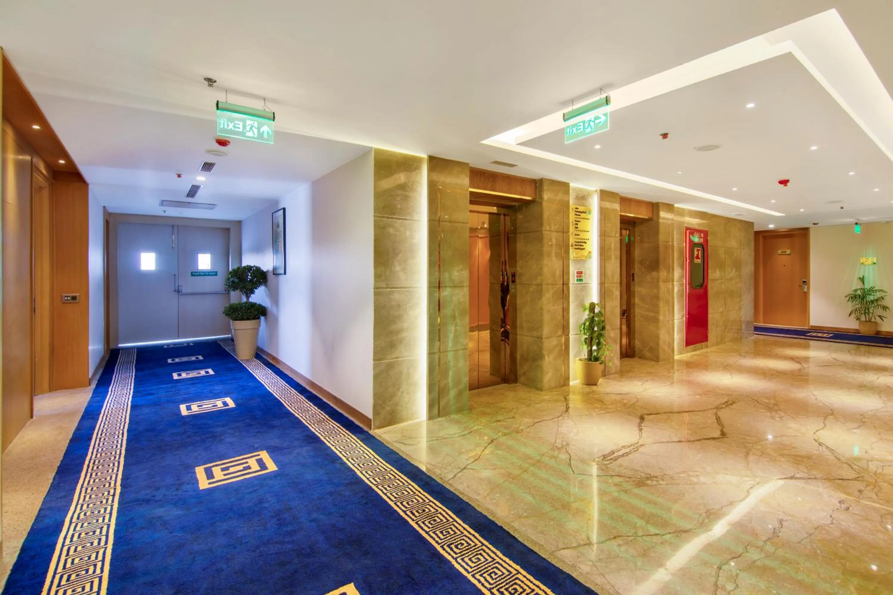 elevator in Sarovar Portico Sonipat