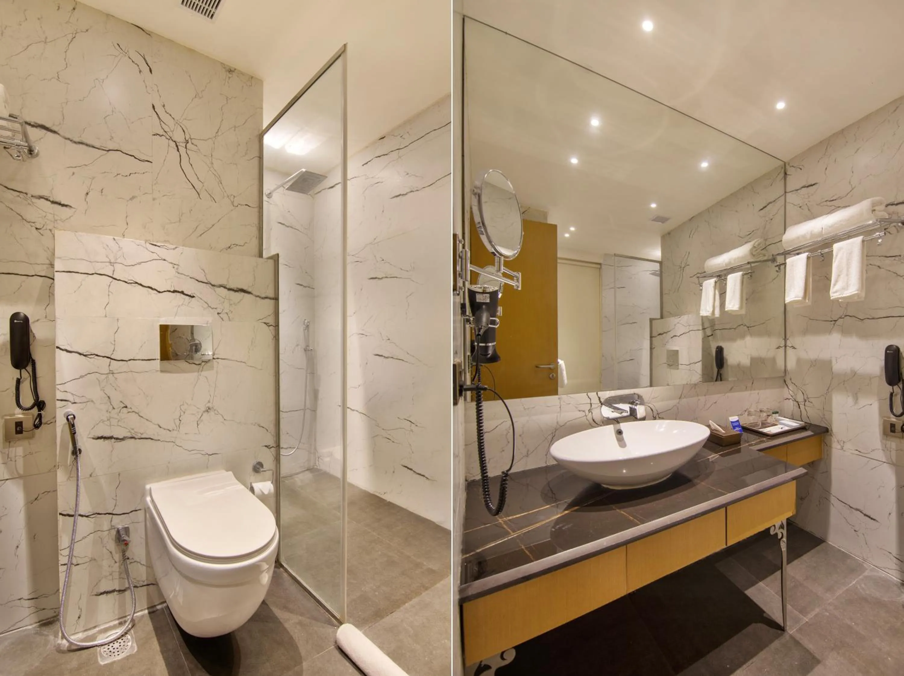 Bathroom in Sarovar Portico Sonipat