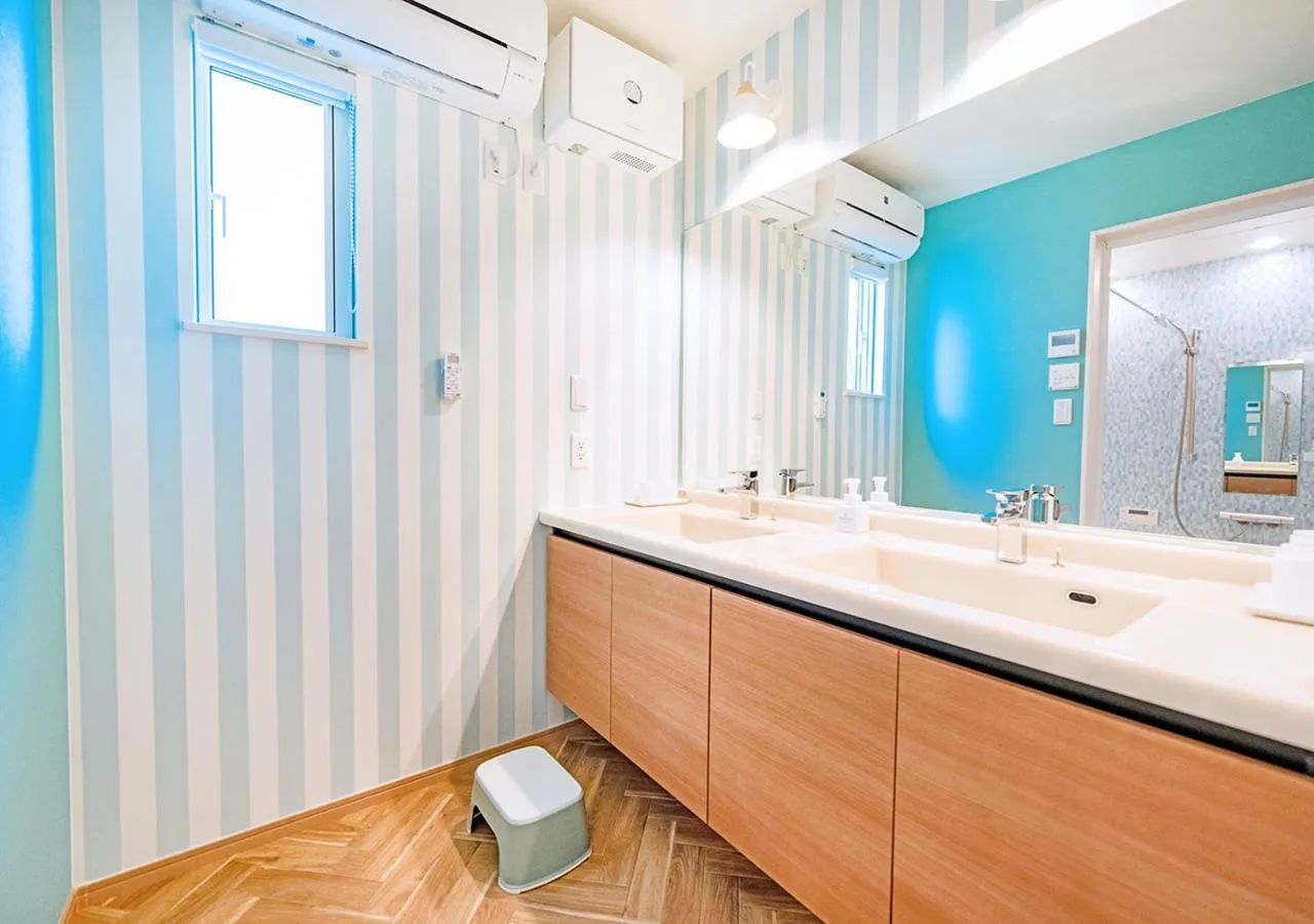 Bathroom in Villa Malibu Palm Springs Miyakojima Resort