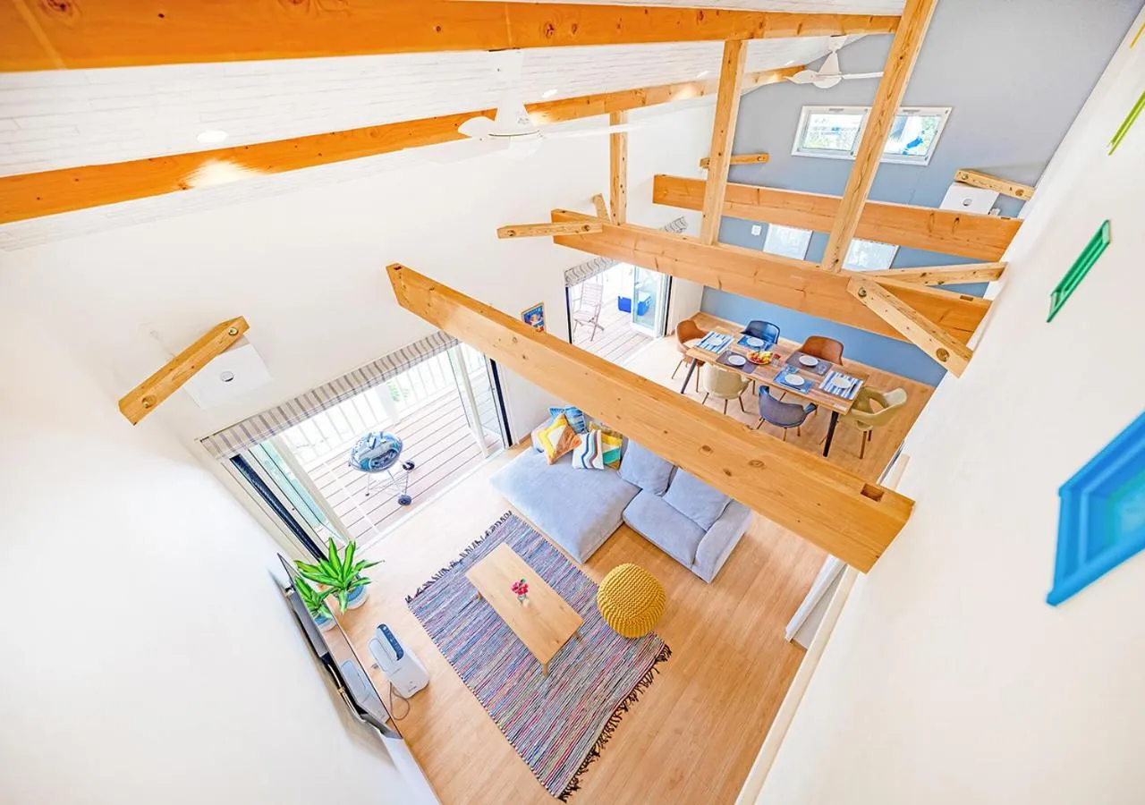 BBQ facilities, Bed in Villa Malibu Palm Springs Miyakojima Resort