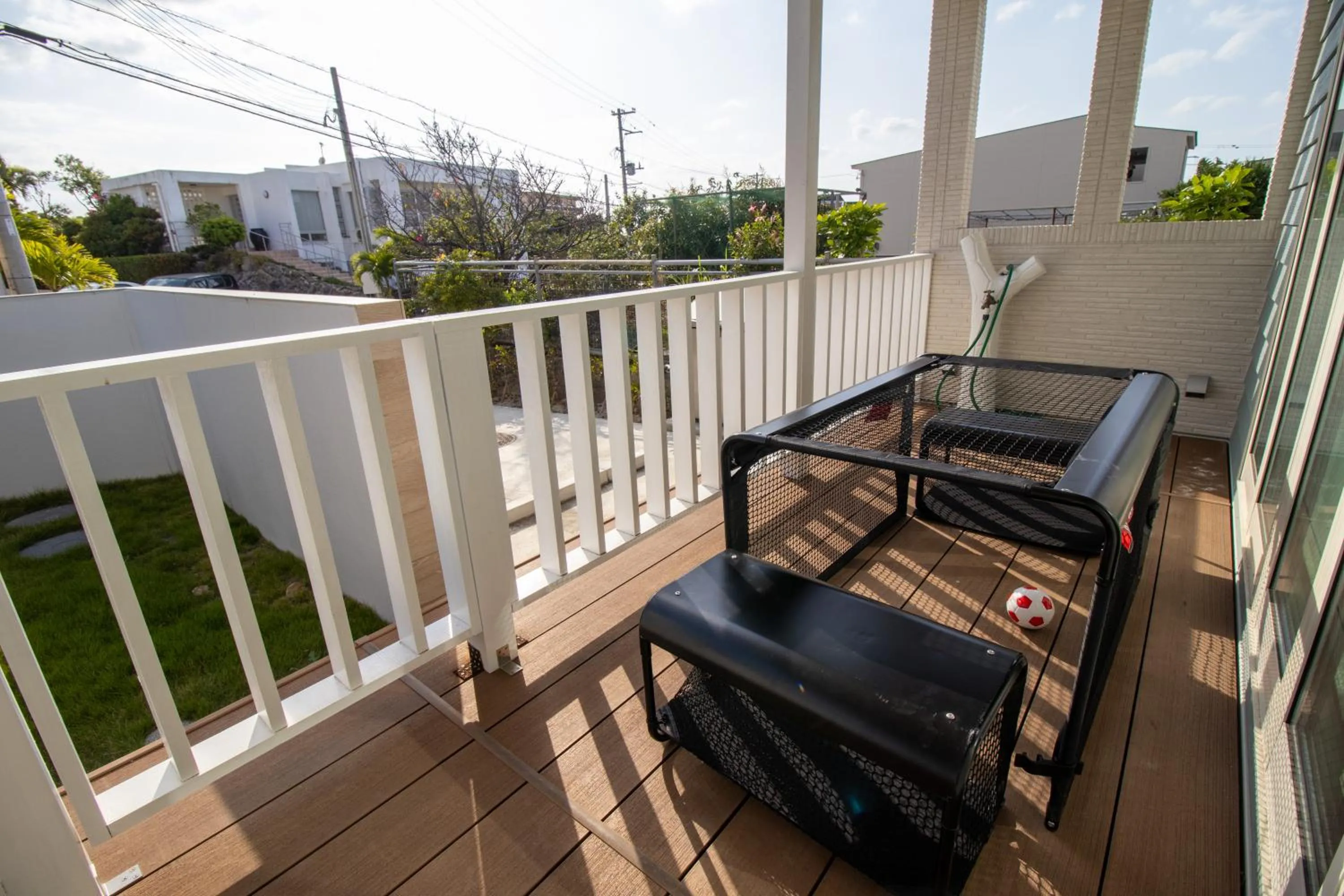 Balcony/Terrace in Villa Malibu Palm Springs Miyakojima Resort