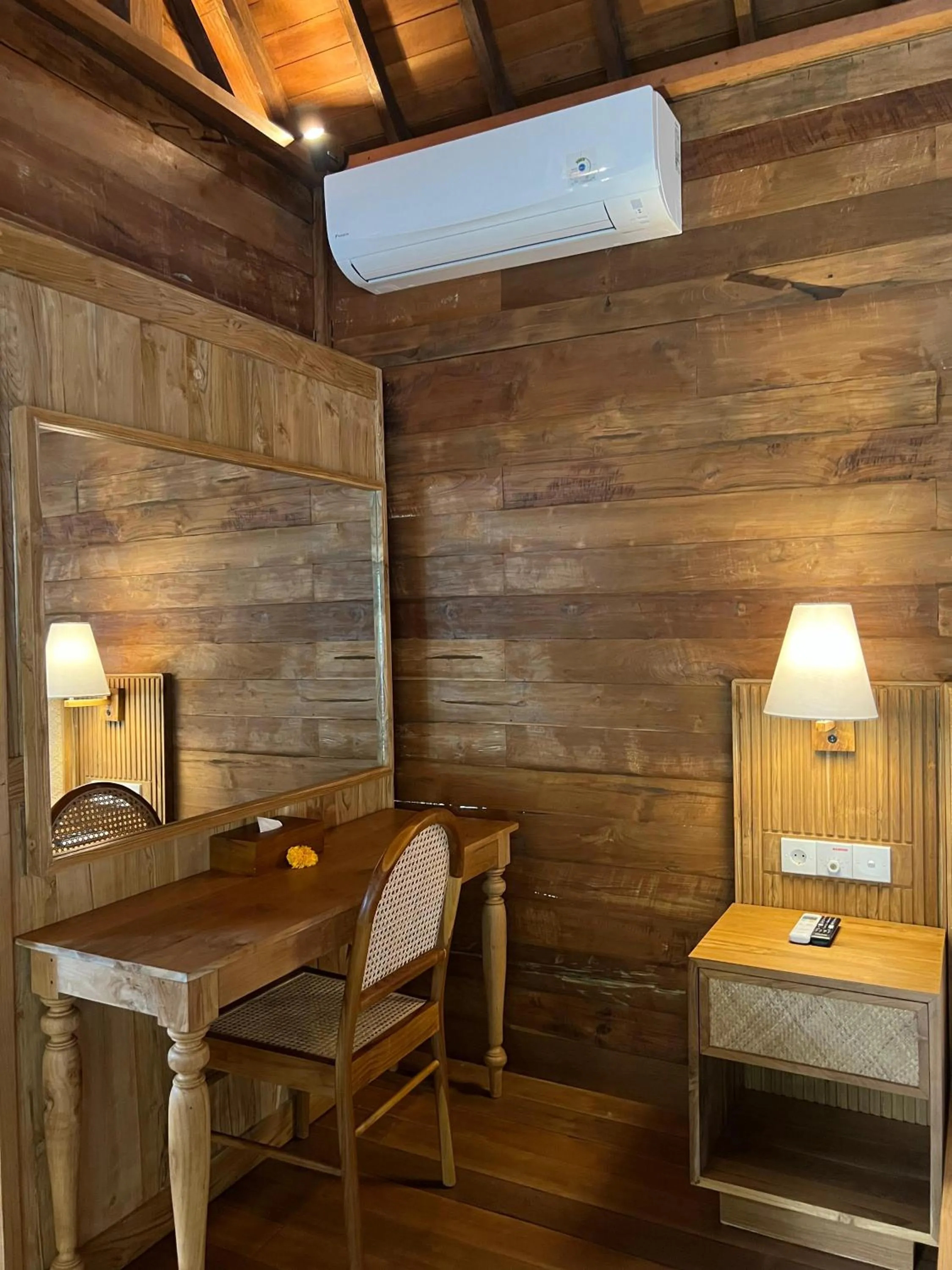 Dining area in RUMAH KAYU RESORT
