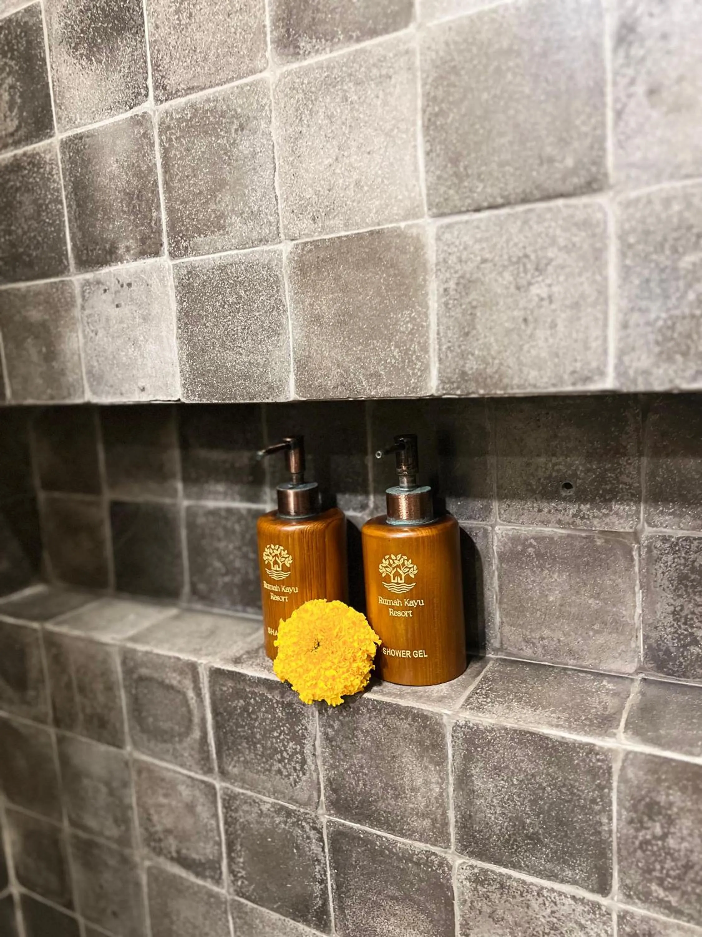 Shower in RUMAH KAYU RESORT