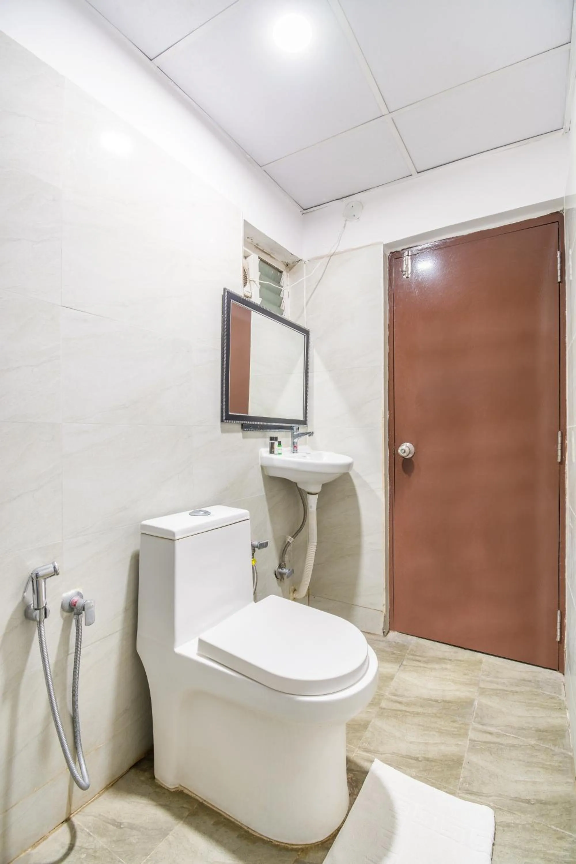 Toilet in La Hometel Hotel - HITECH City Hyderabad