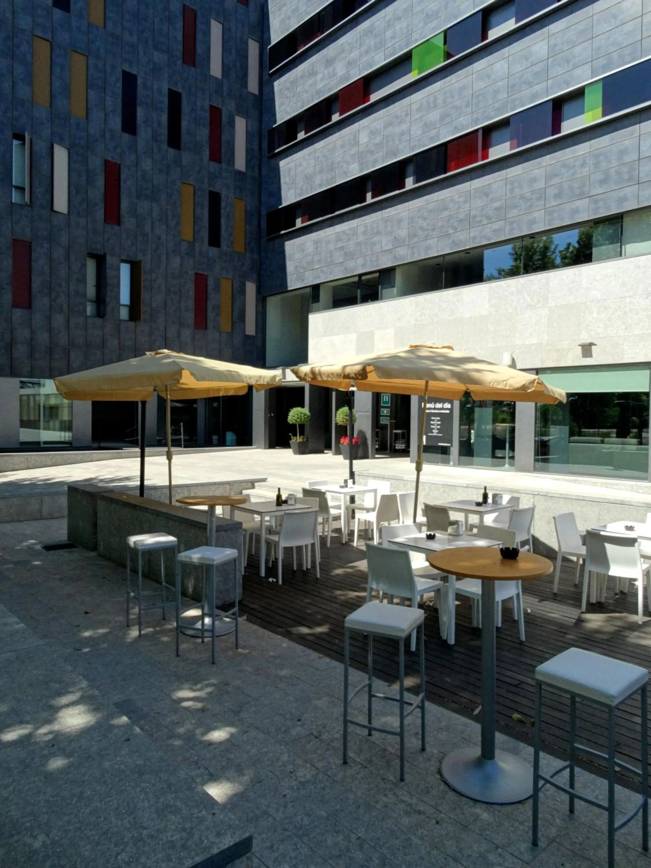 Balcony/Terrace in Blu Hotel Almansa