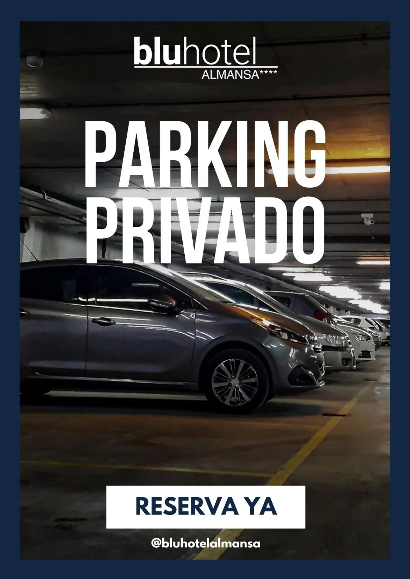 Parking in Blu Hotel Almansa
