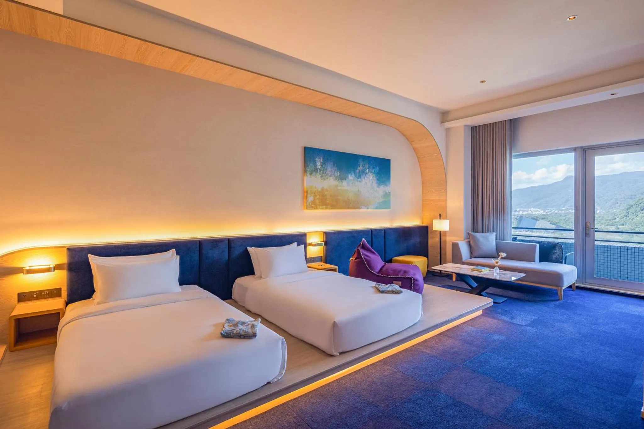 Photo of the whole room, Bed in The Archipelago