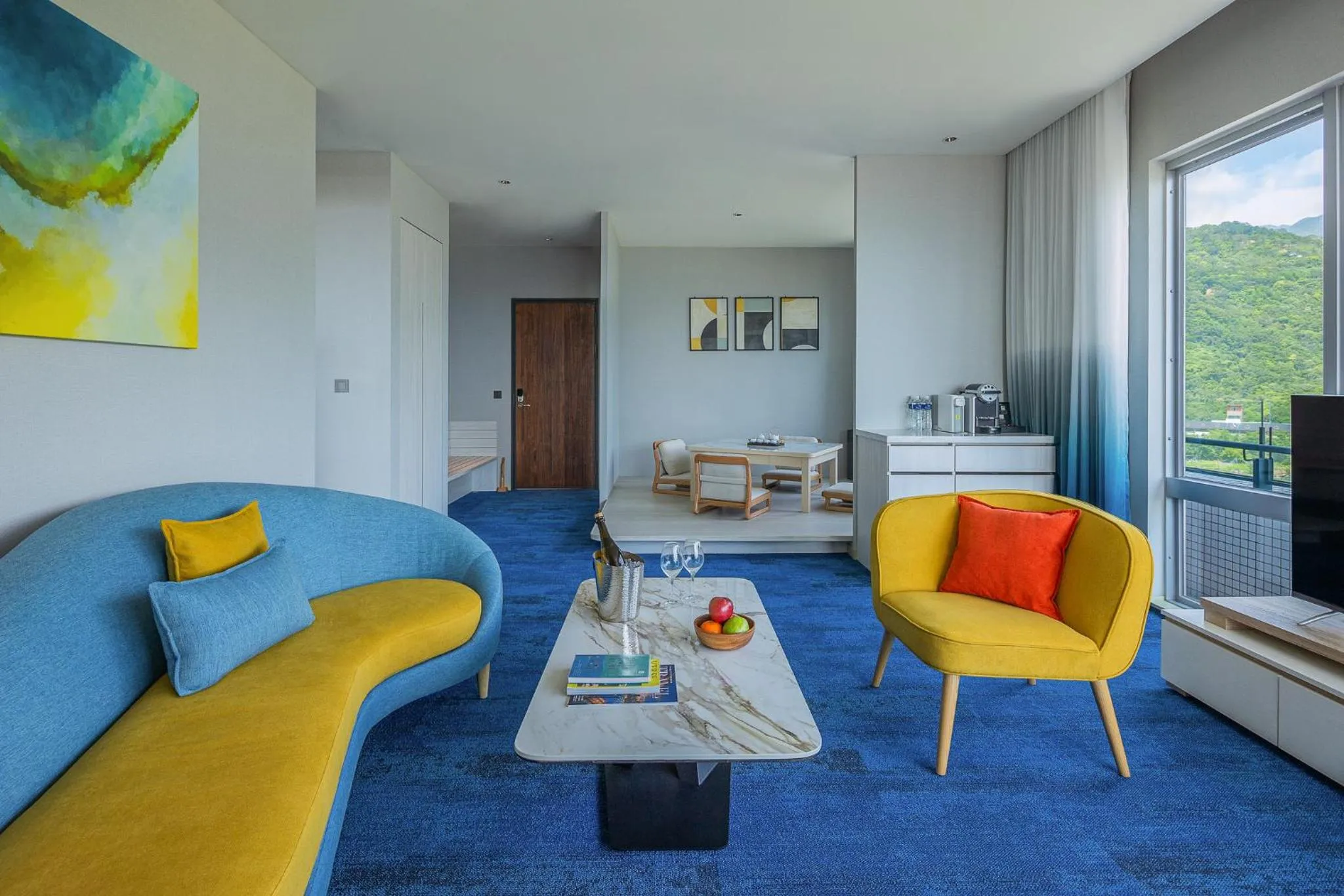 Photo of the whole room in The Archipelago