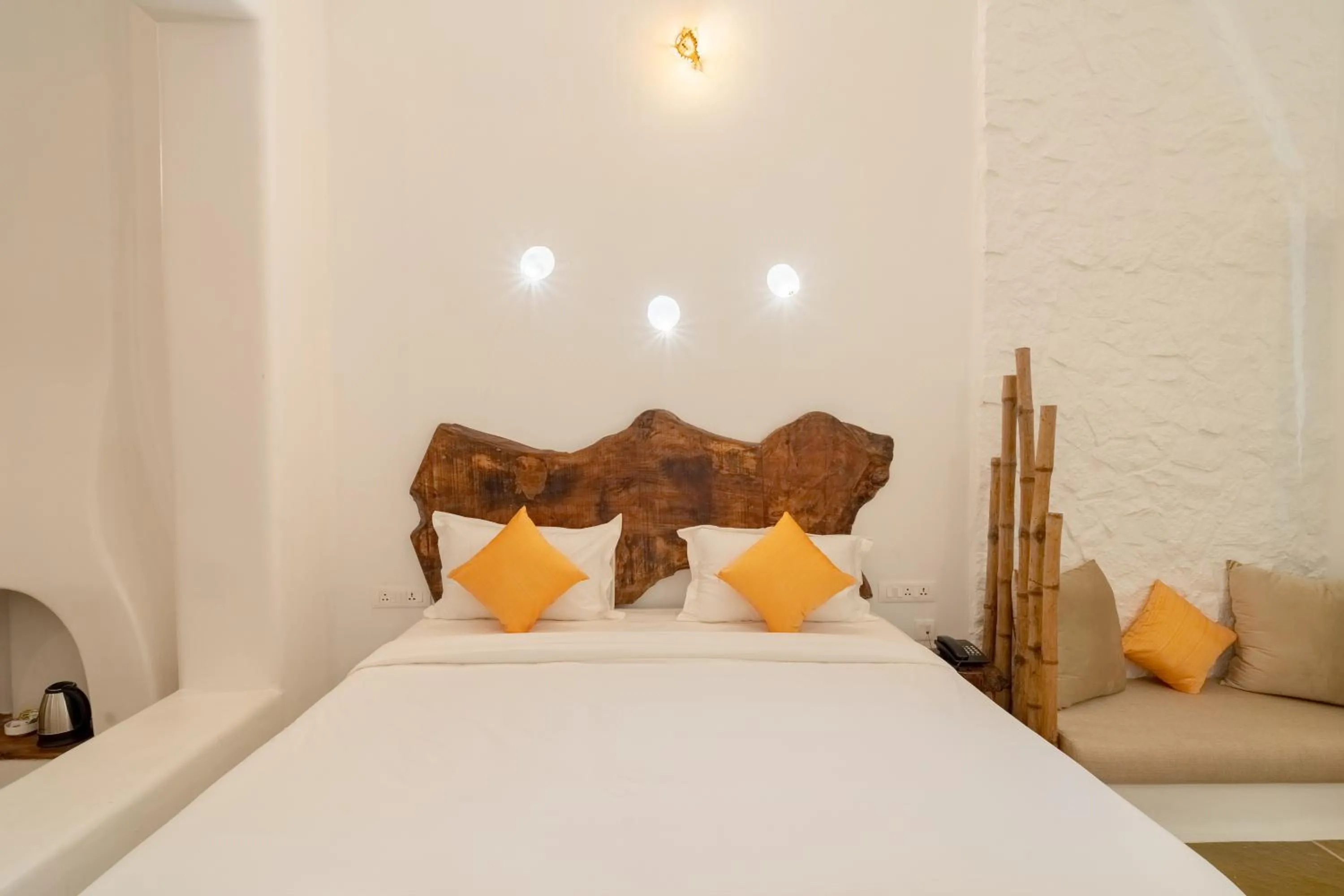 Bed in Conch Resort Luxury Private Pool Suites