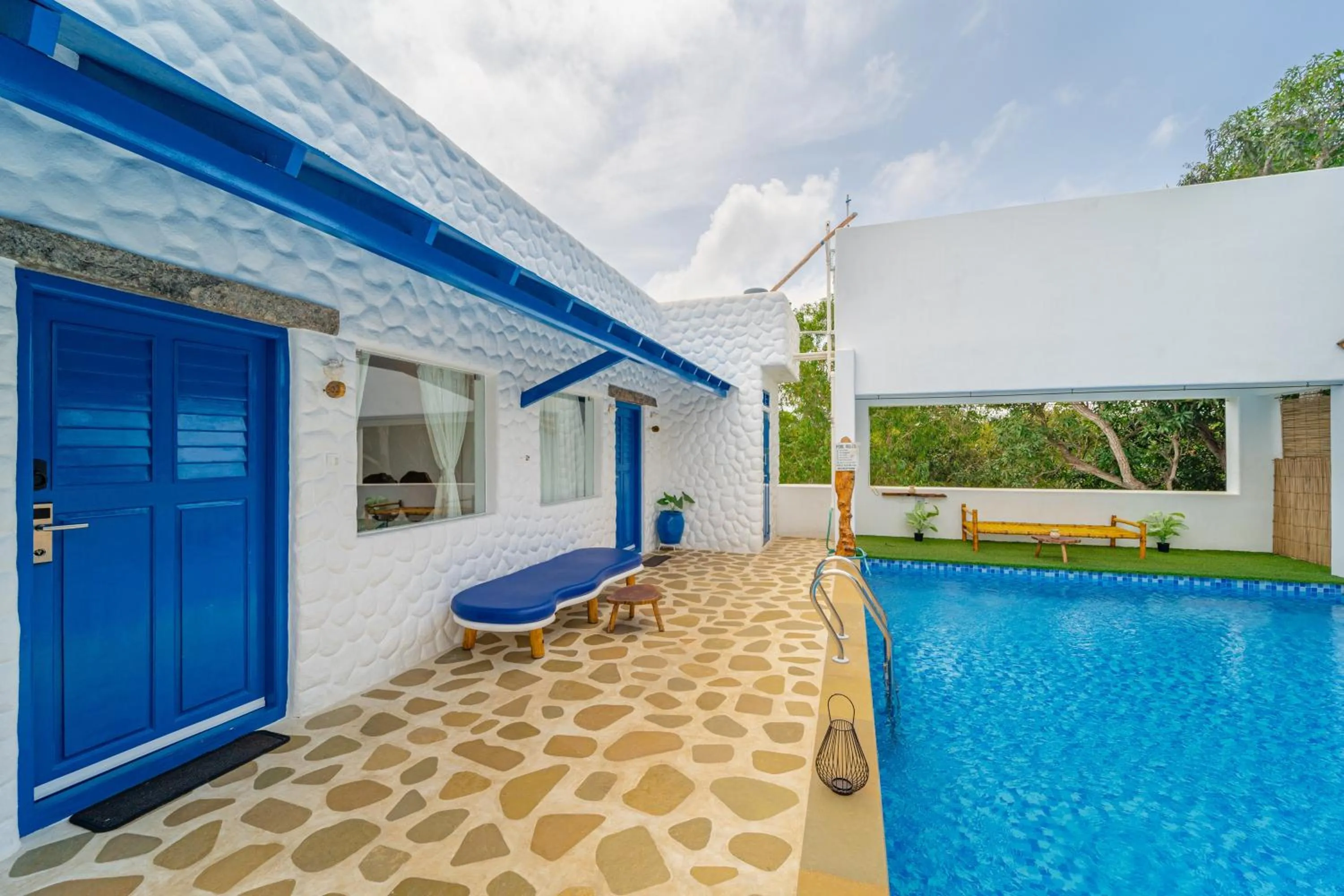 Pool view in Conch Resort Luxury Private Pool Suites