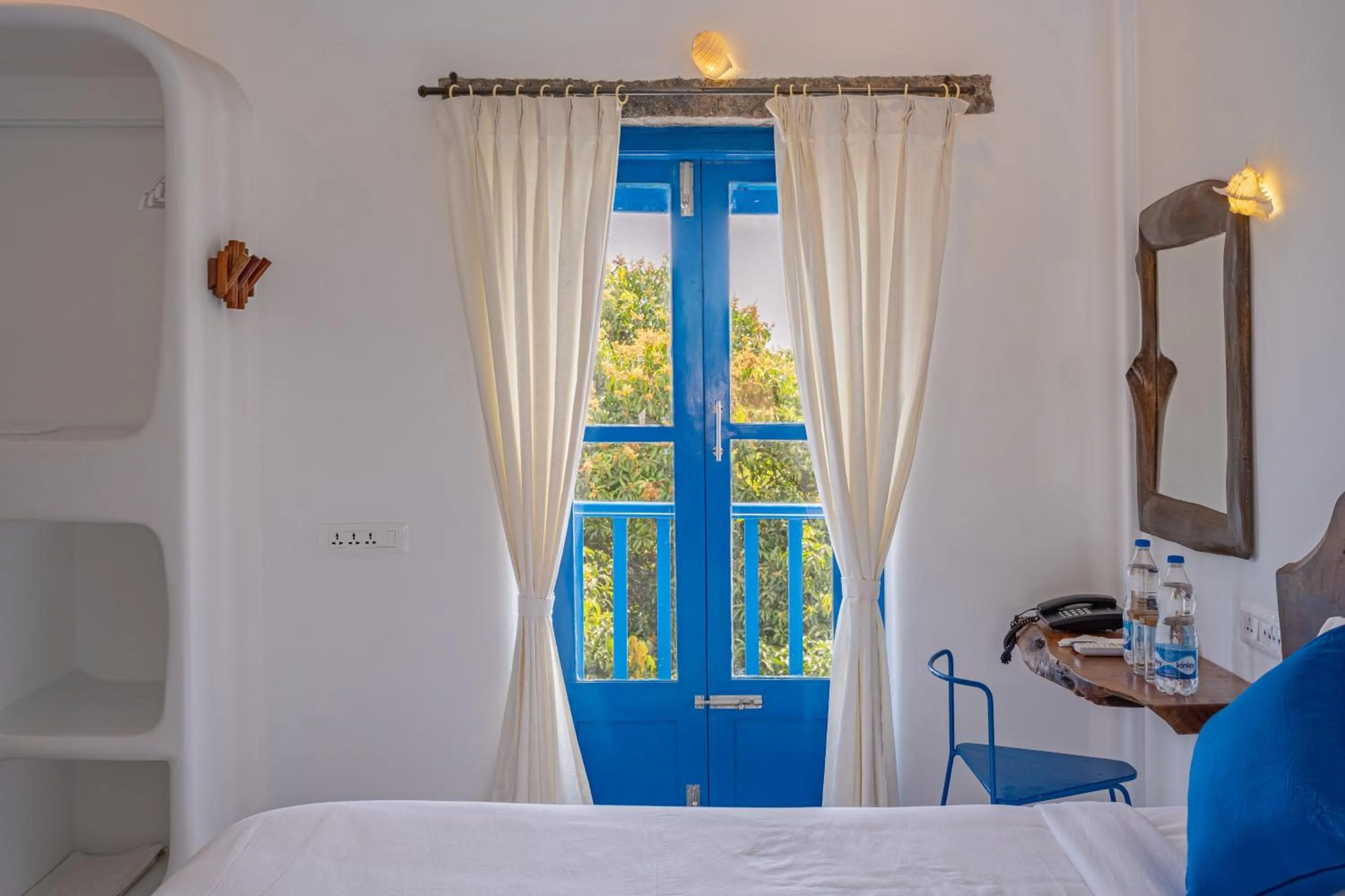 Balcony/Terrace, Bed in Conch Resort Luxury Private Pool Suites