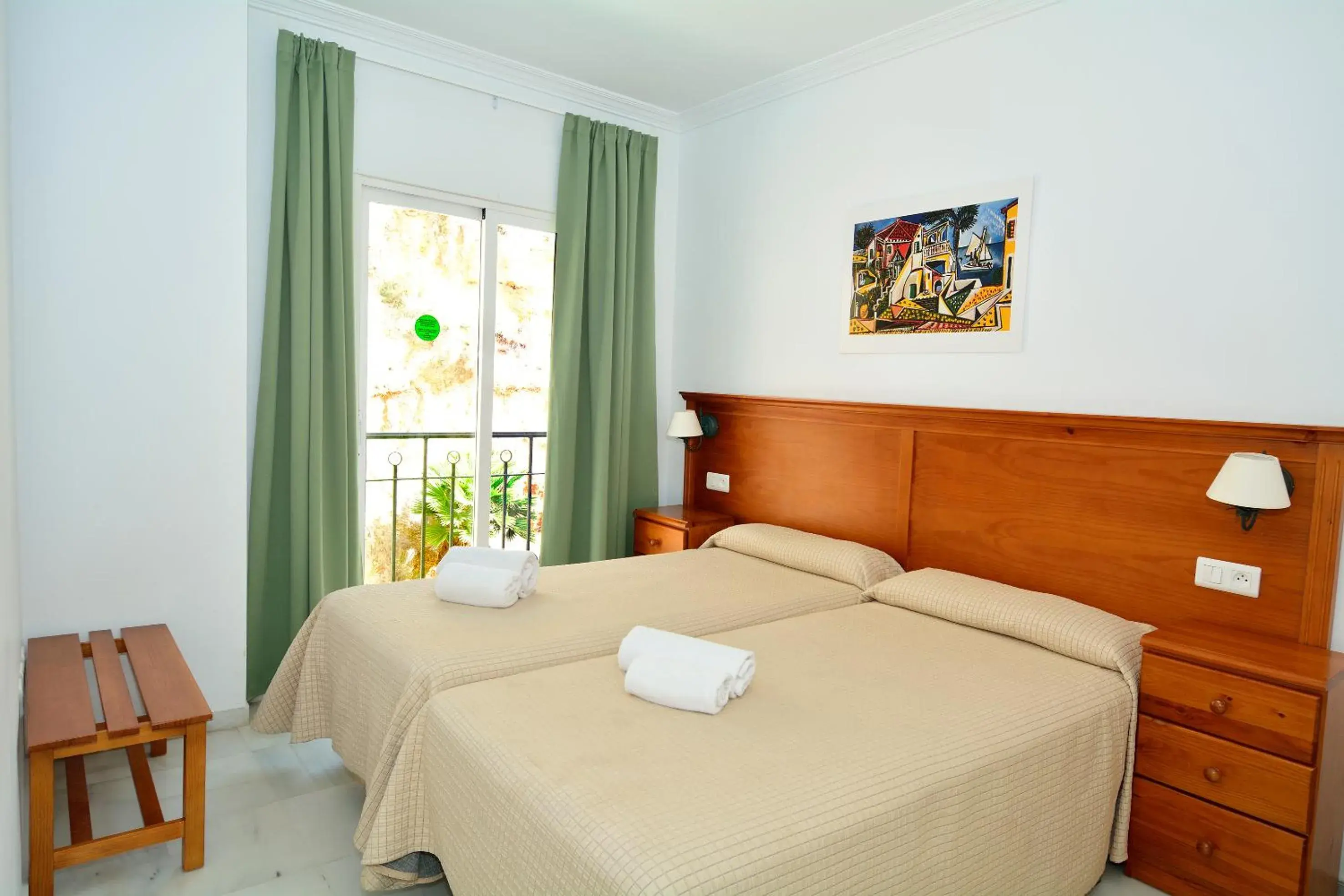 Bed in Apartamentos HC Burriana Playa Bed in Apartamentos HC Burriana Playa