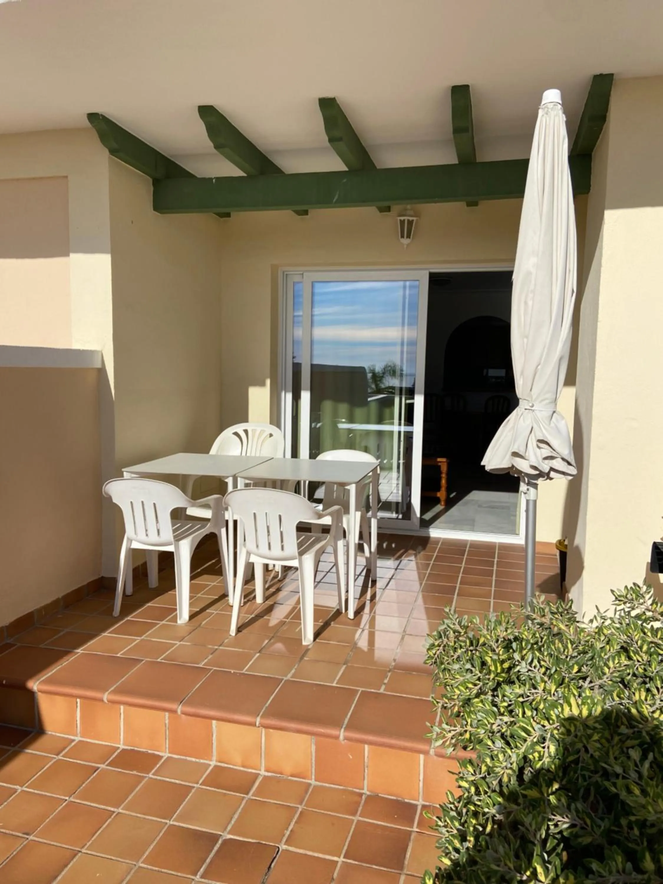 Balcony/Terrace in Apartamentos HC Burriana Playa