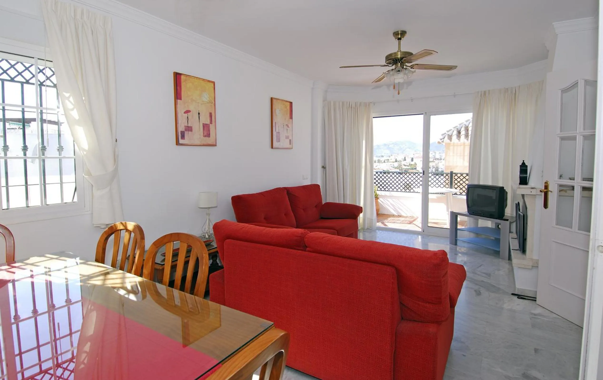 Living room in Apartamentos HC Burriana Playa