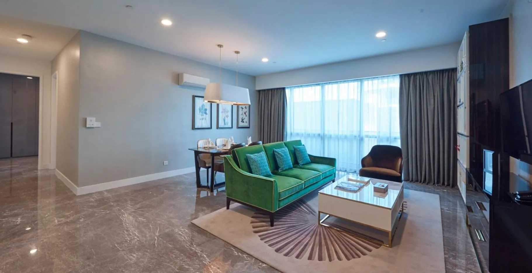 Living room in THE FACE Style Hotel