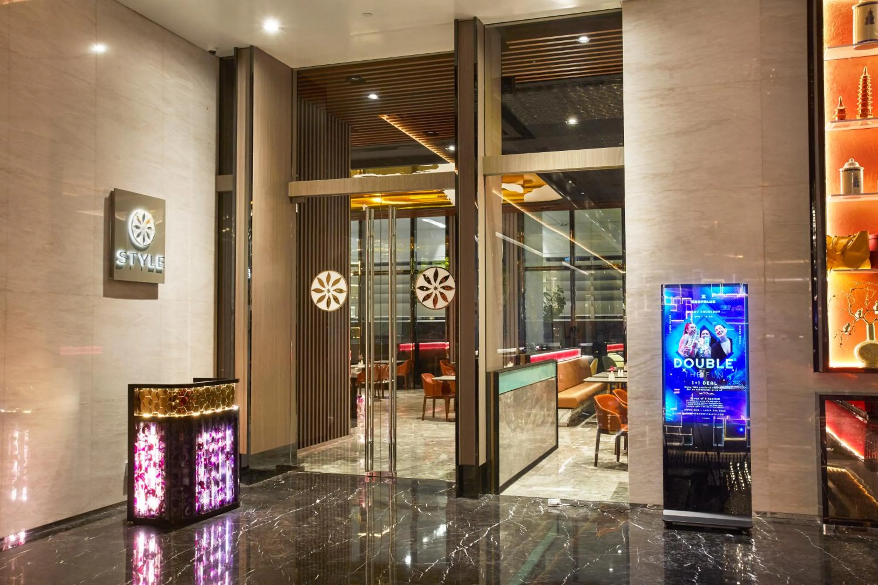 Lobby or reception in THE FACE Style Hotel