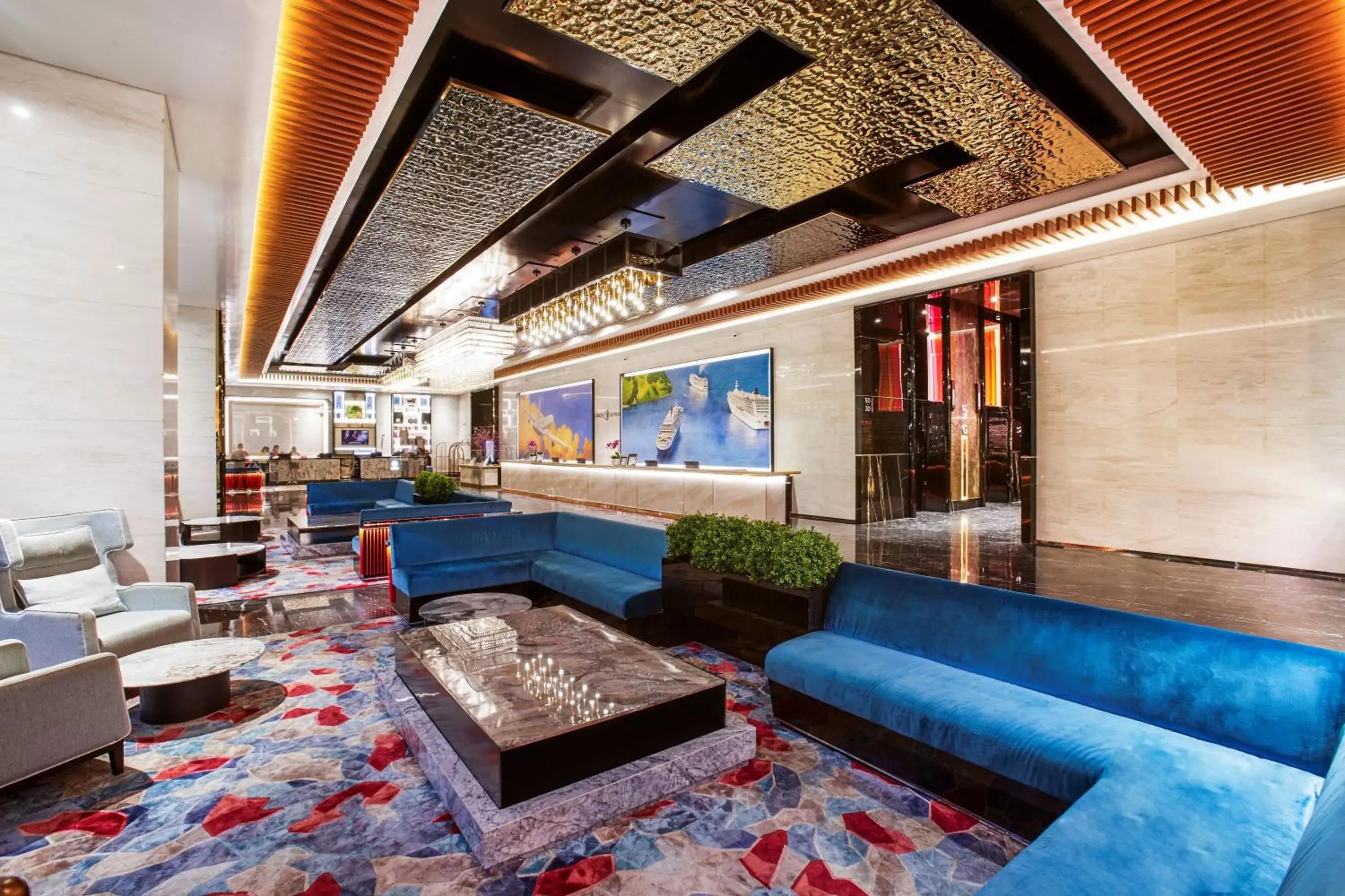 Lobby or reception in THE FACE Style Hotel Lobby or reception in THE FACE Style Hotel