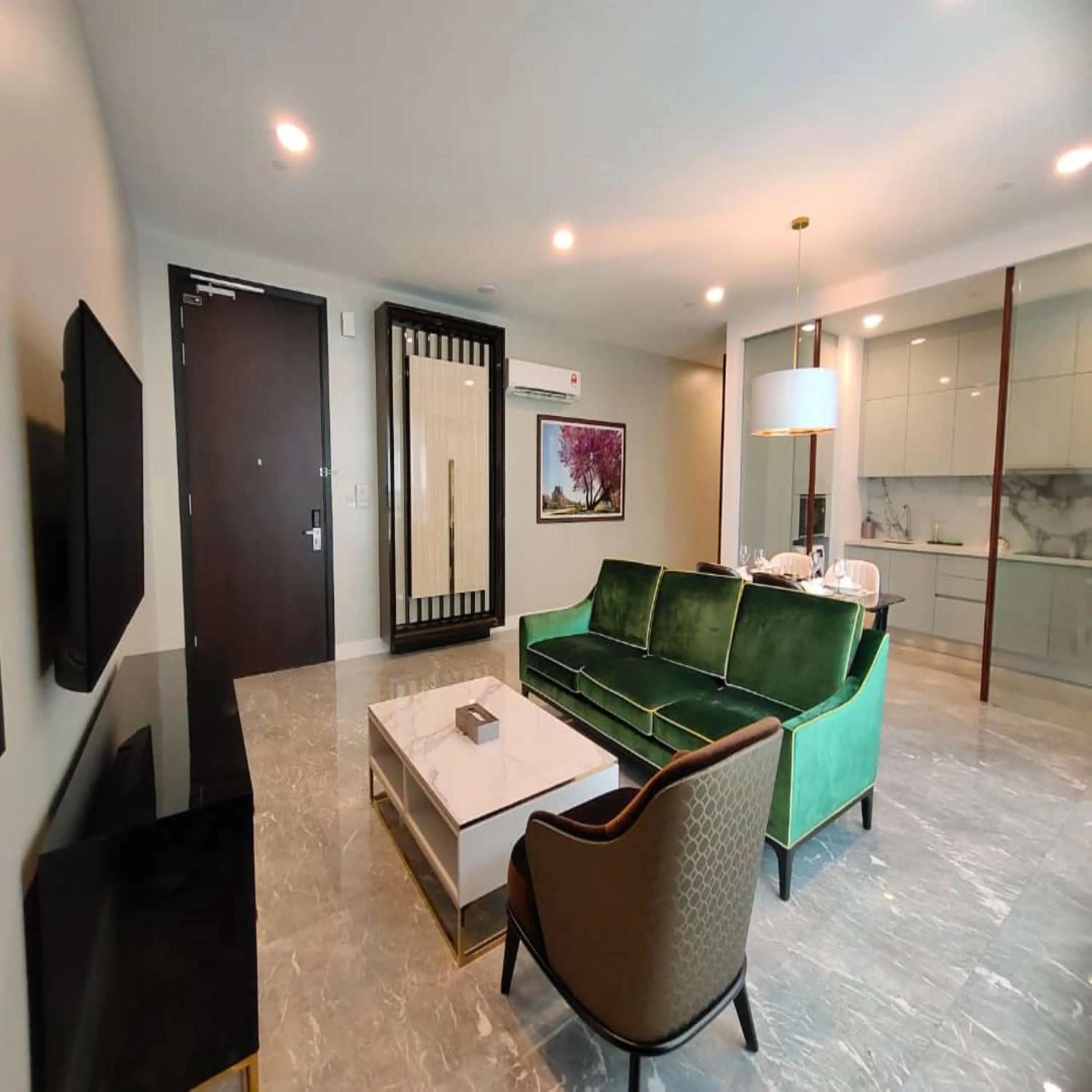 Living room in THE FACE Style Hotel