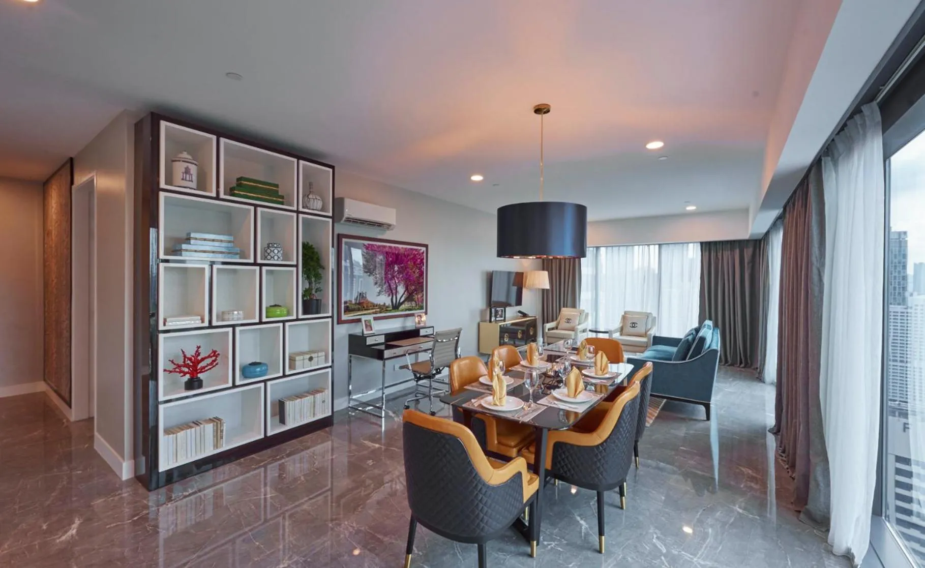 Living room in THE FACE Style Hotel