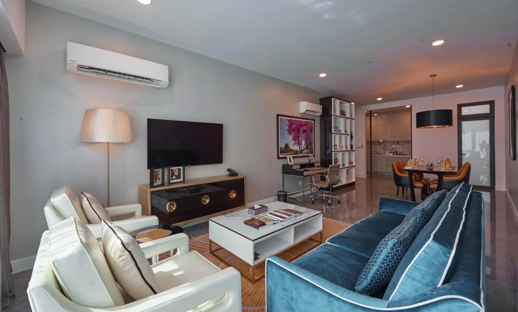 Living room in THE FACE Style Hotel