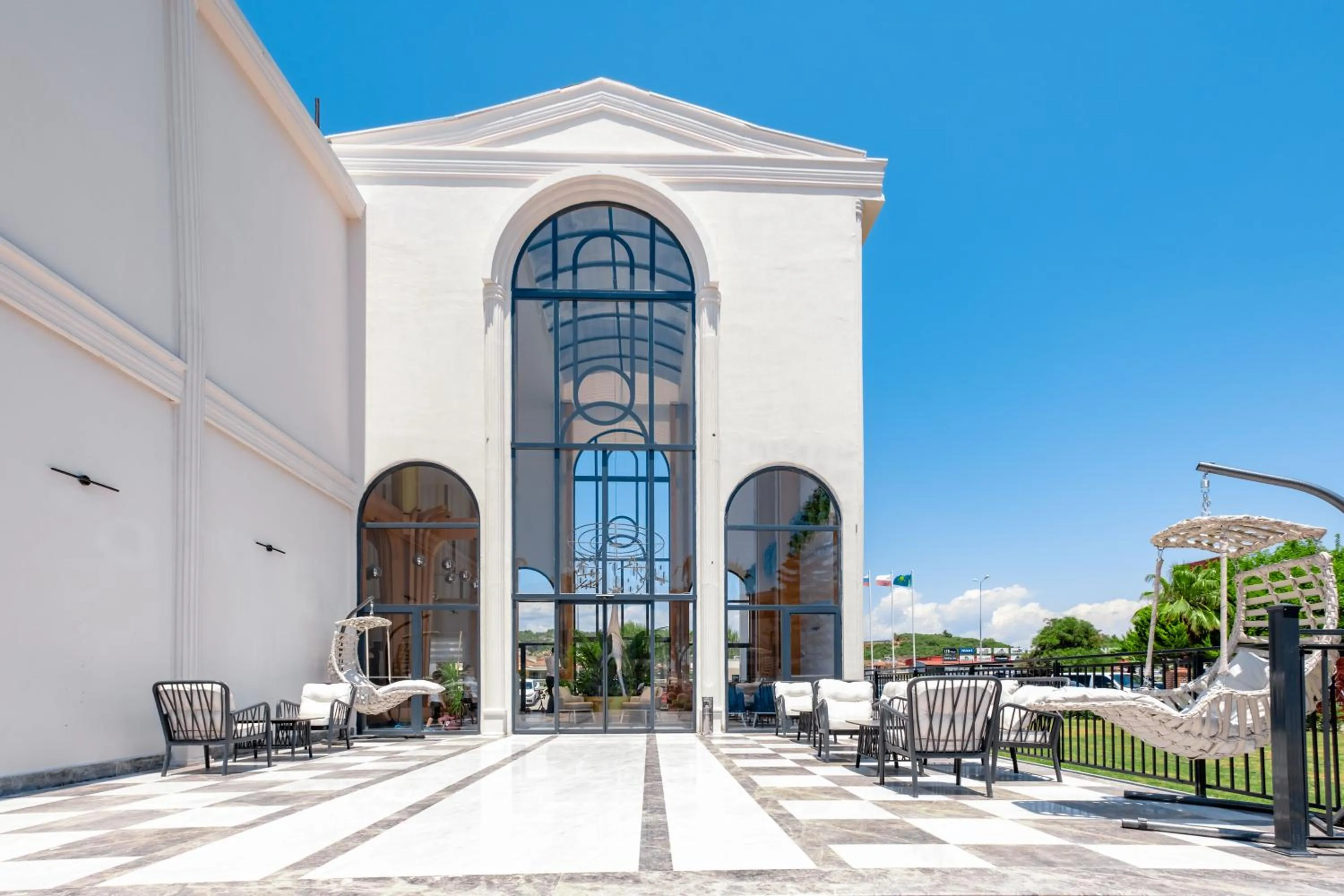 Property building in La Benata Beach Hotel