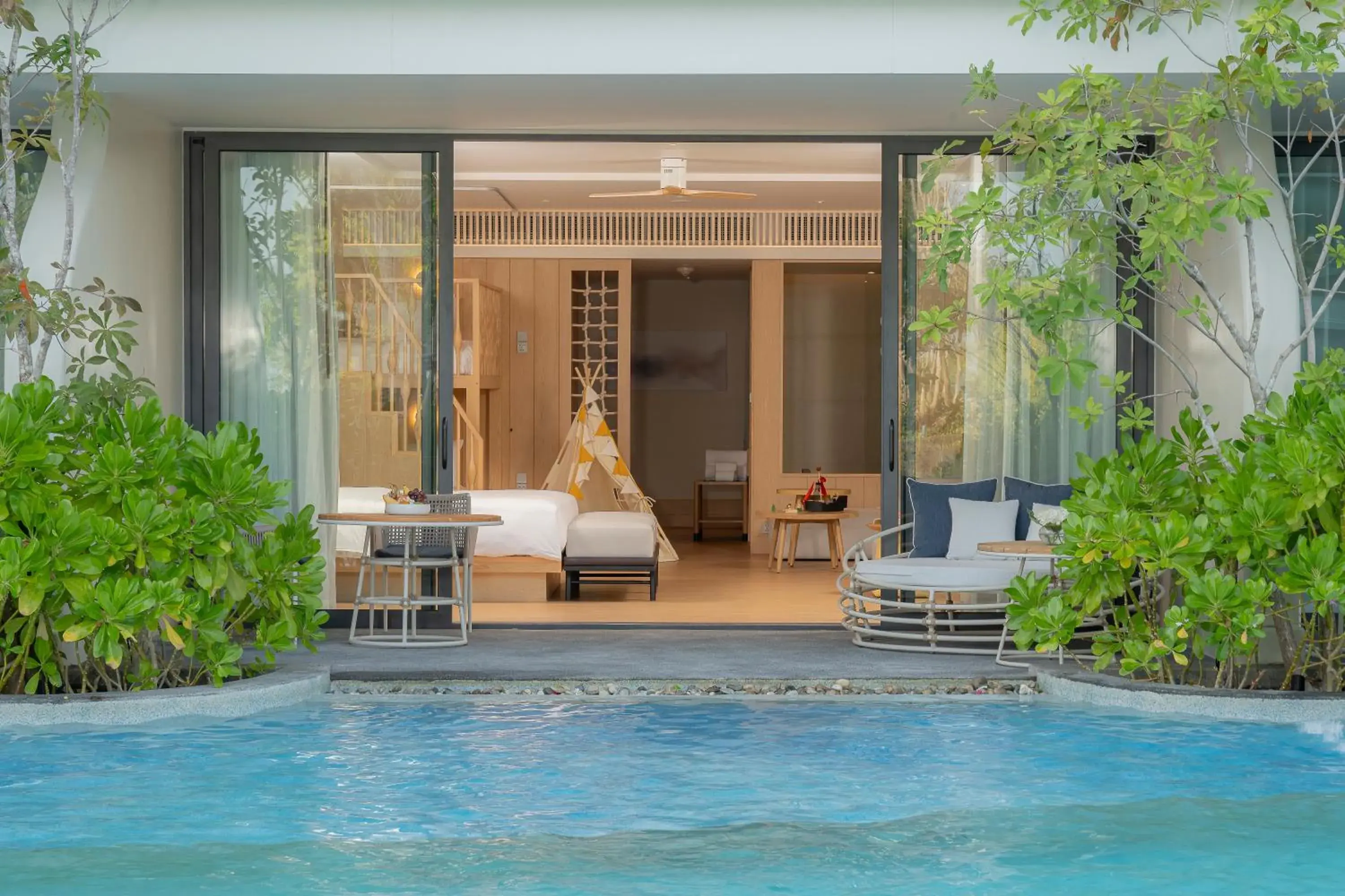 Living room in Anantara Koh Yao Yai Resort & Villas Living room in Anantara Koh Yao Yai Resort & Villas