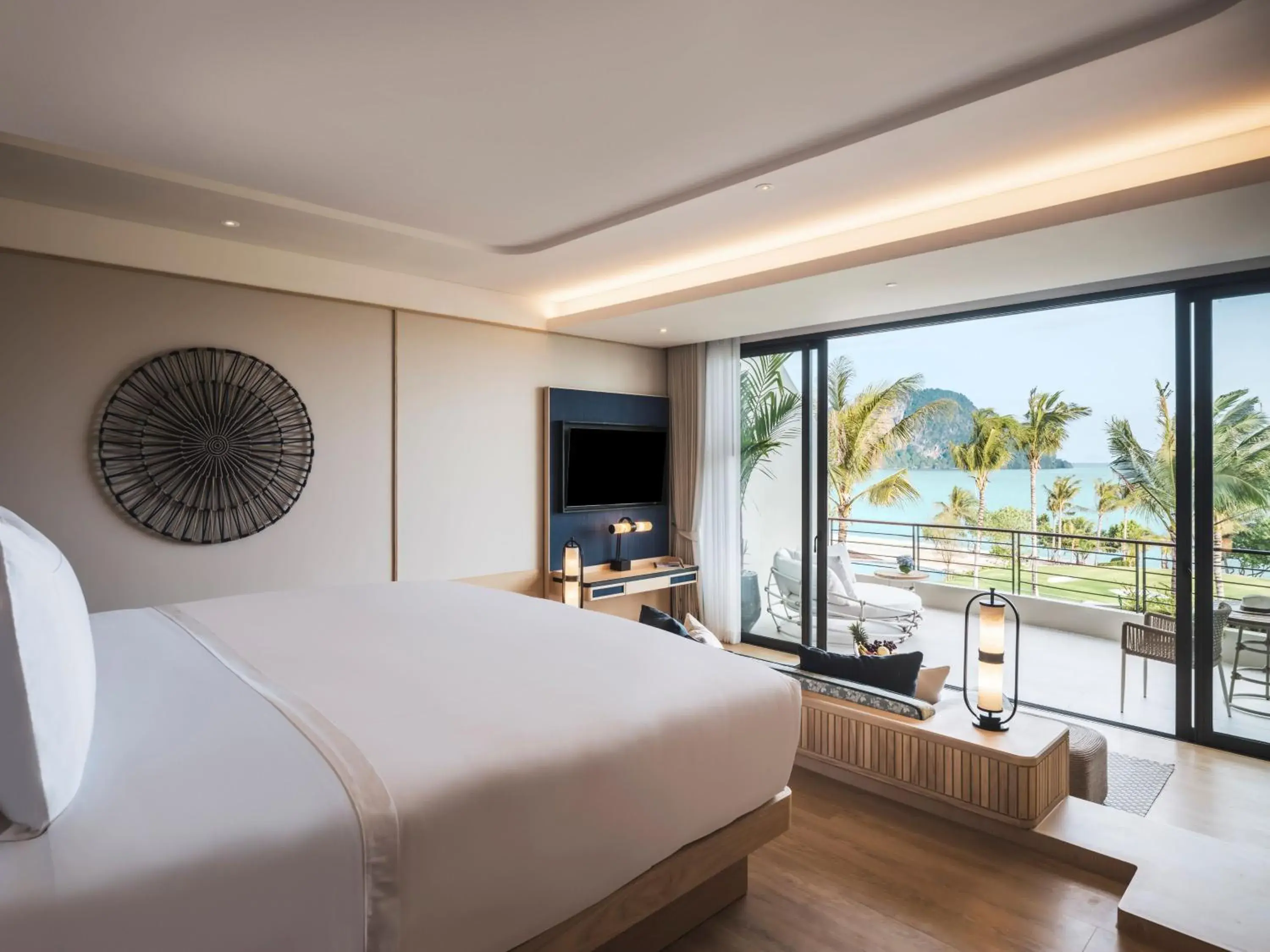 View (from property/room), Bed in Anantara Koh Yao Yai Resort & Villas View (from property/room), Bed in Anantara Koh Yao Yai Resort & Villas