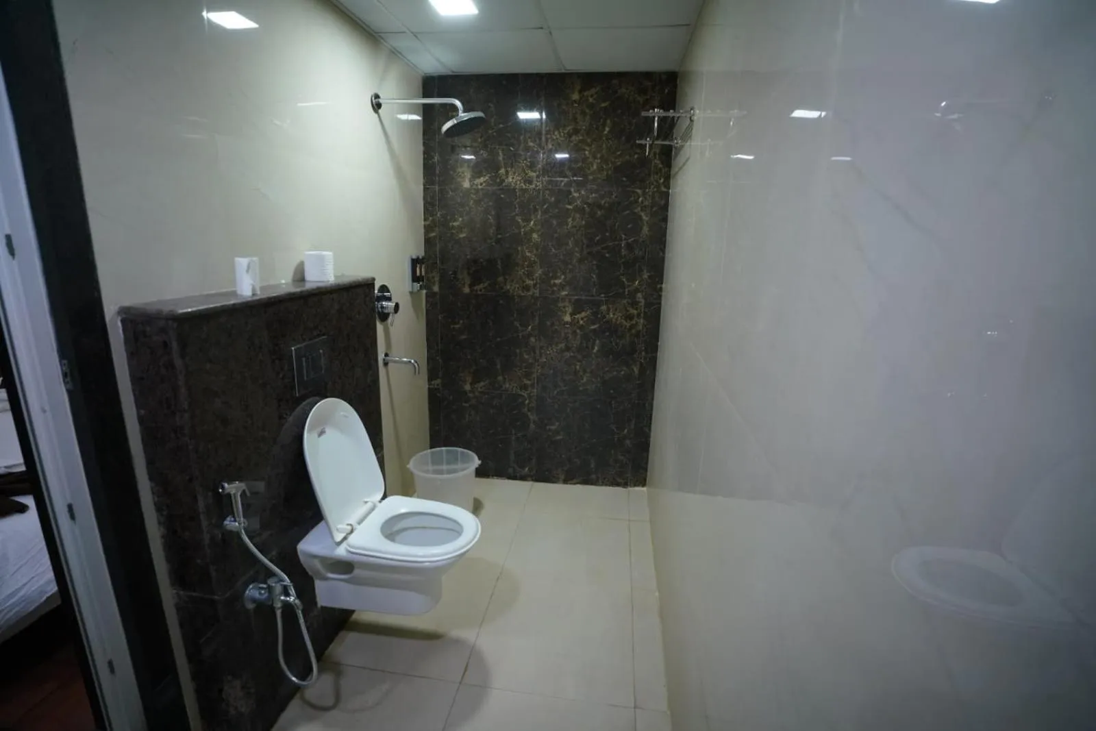 Shower in Farm Stay Resort - Shamirpet, Hyderabad