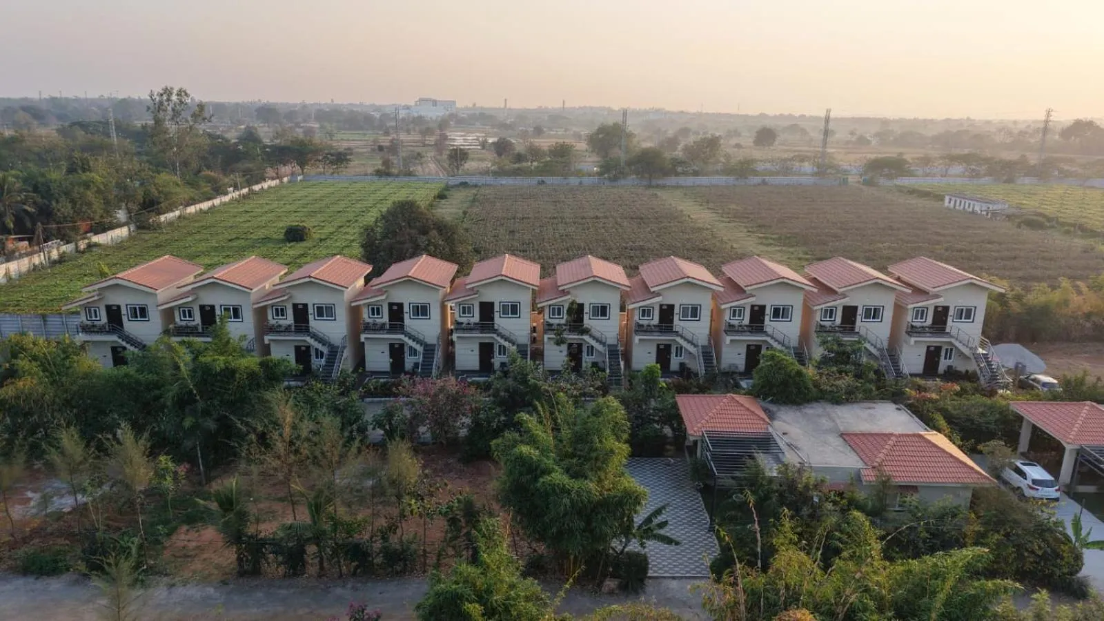 Property building in Farm Stay Resort - Shamirpet, Hyderabad