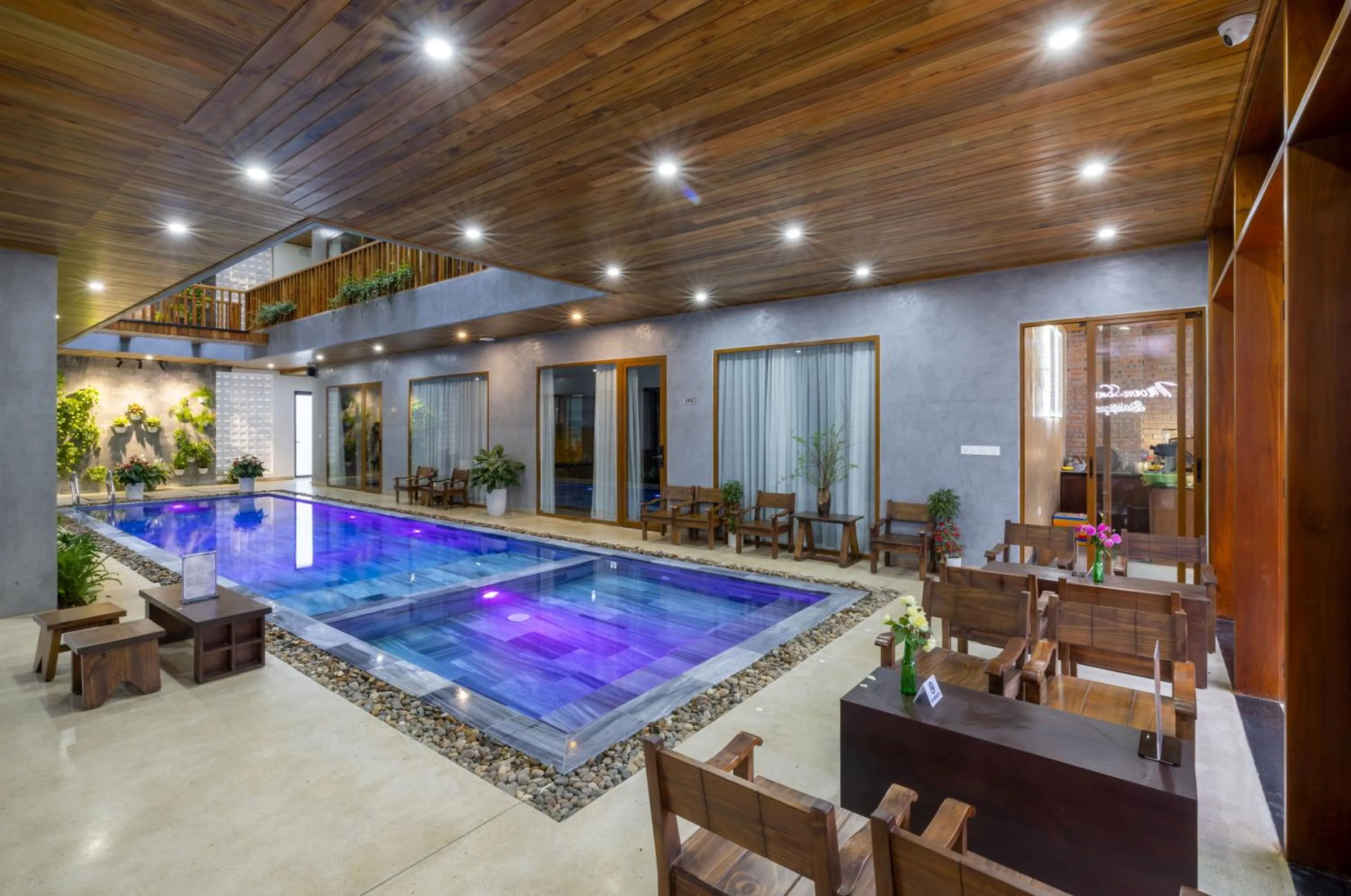 Pool view in Moon Sun Boutique Villa Hotel