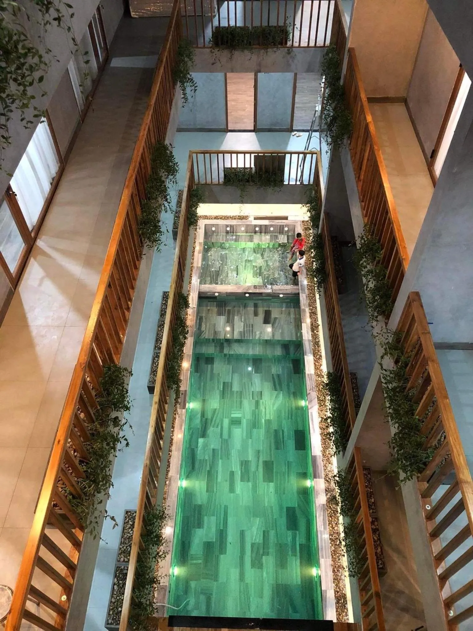 Pool view in Moon Sun Boutique Villa Hotel