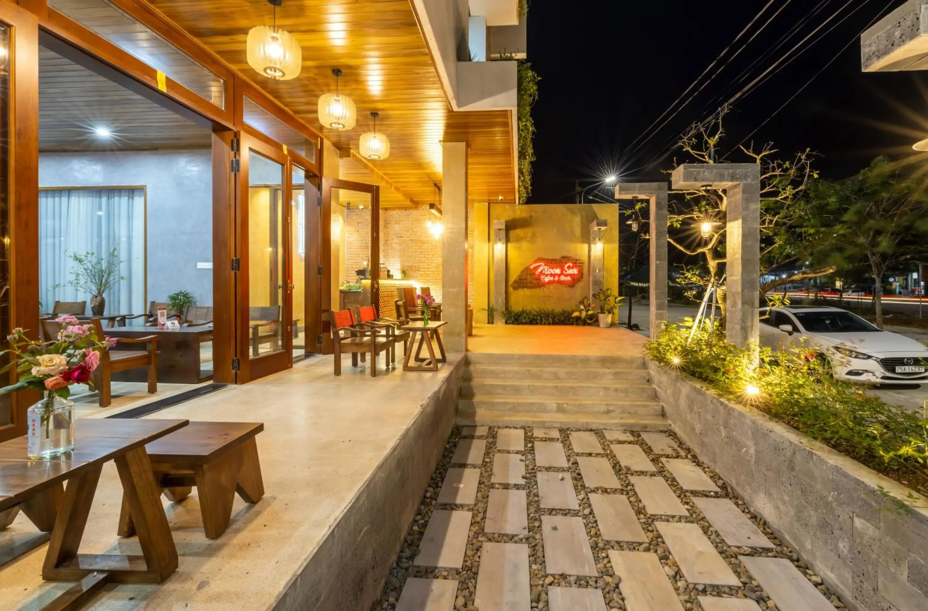 Property building in Moon Sun Boutique Villa Hotel Property building in Moon Sun Boutique Villa Hotel