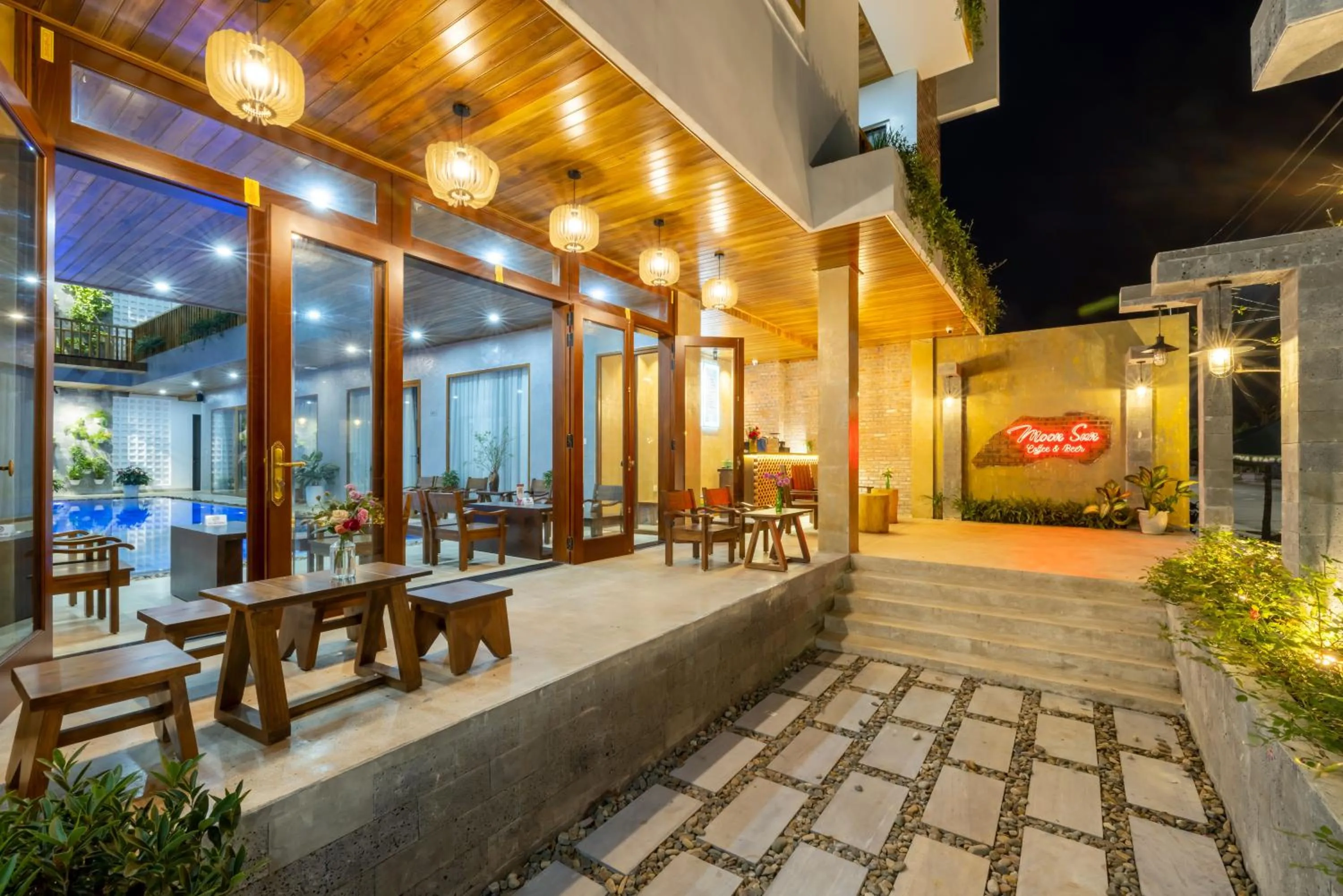 Property building in Moon Sun Boutique Villa Hotel