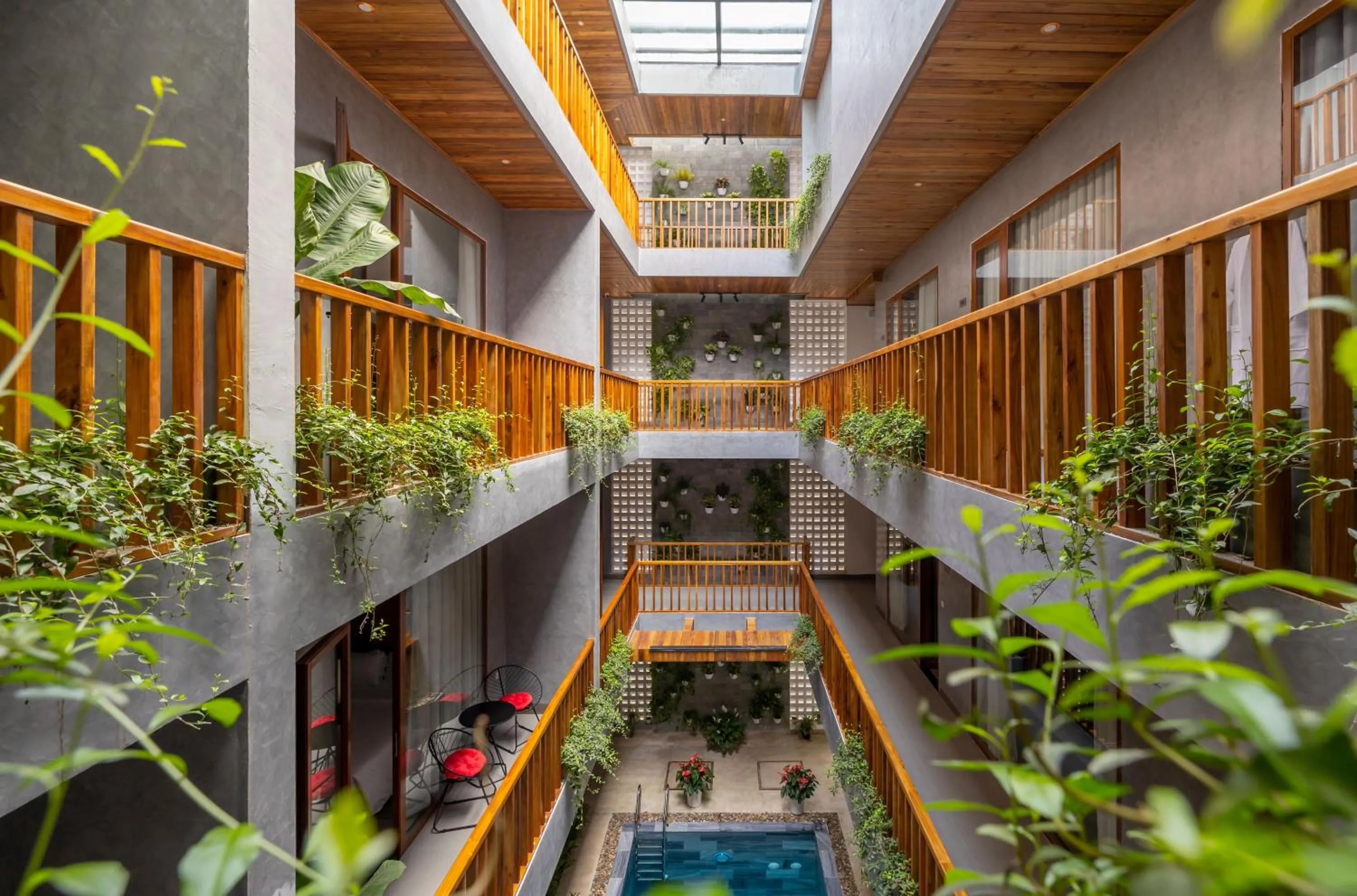 Garden in Moon Sun Boutique Villa Hotel