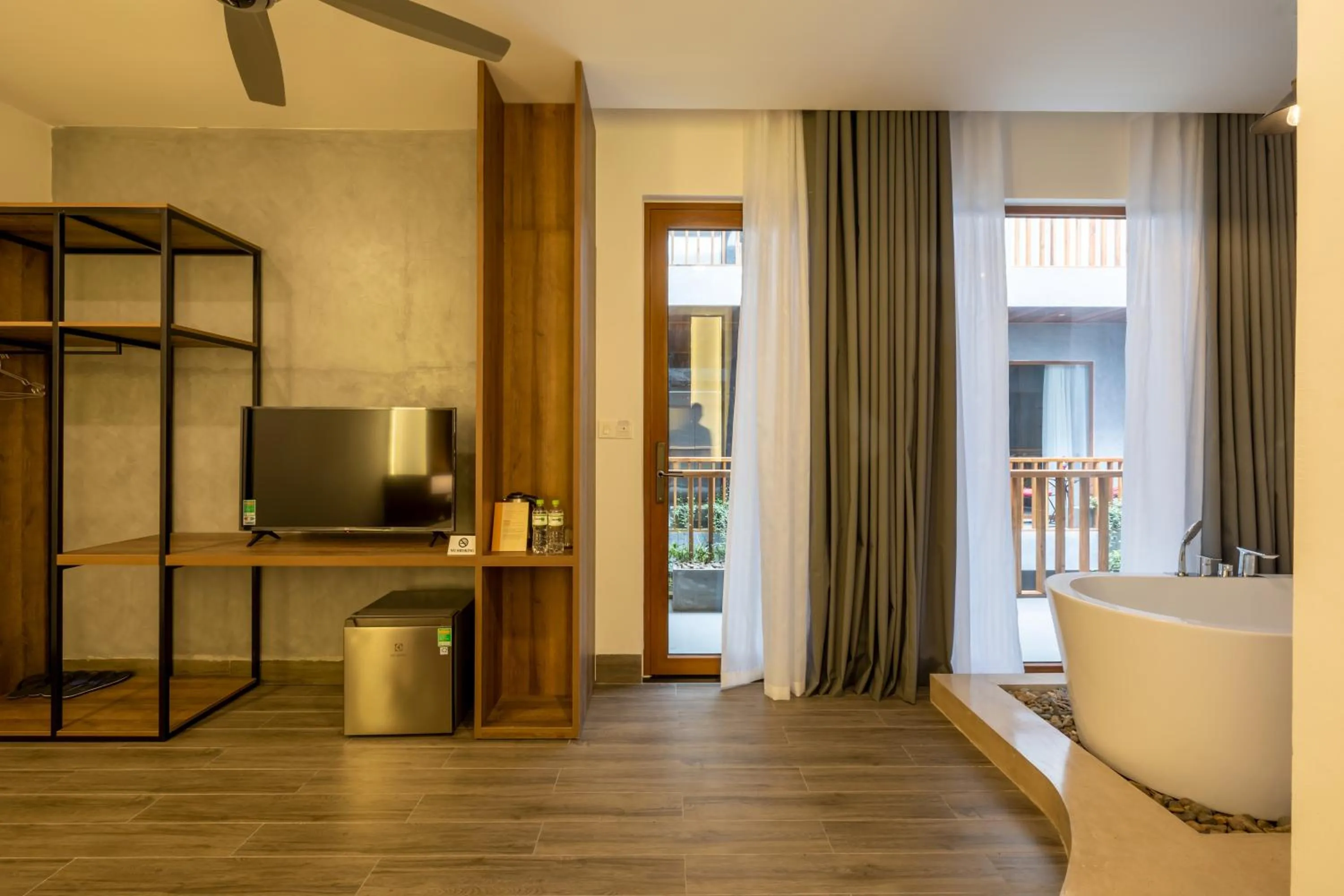 Bed in Moon Sun Boutique Villa Hotel