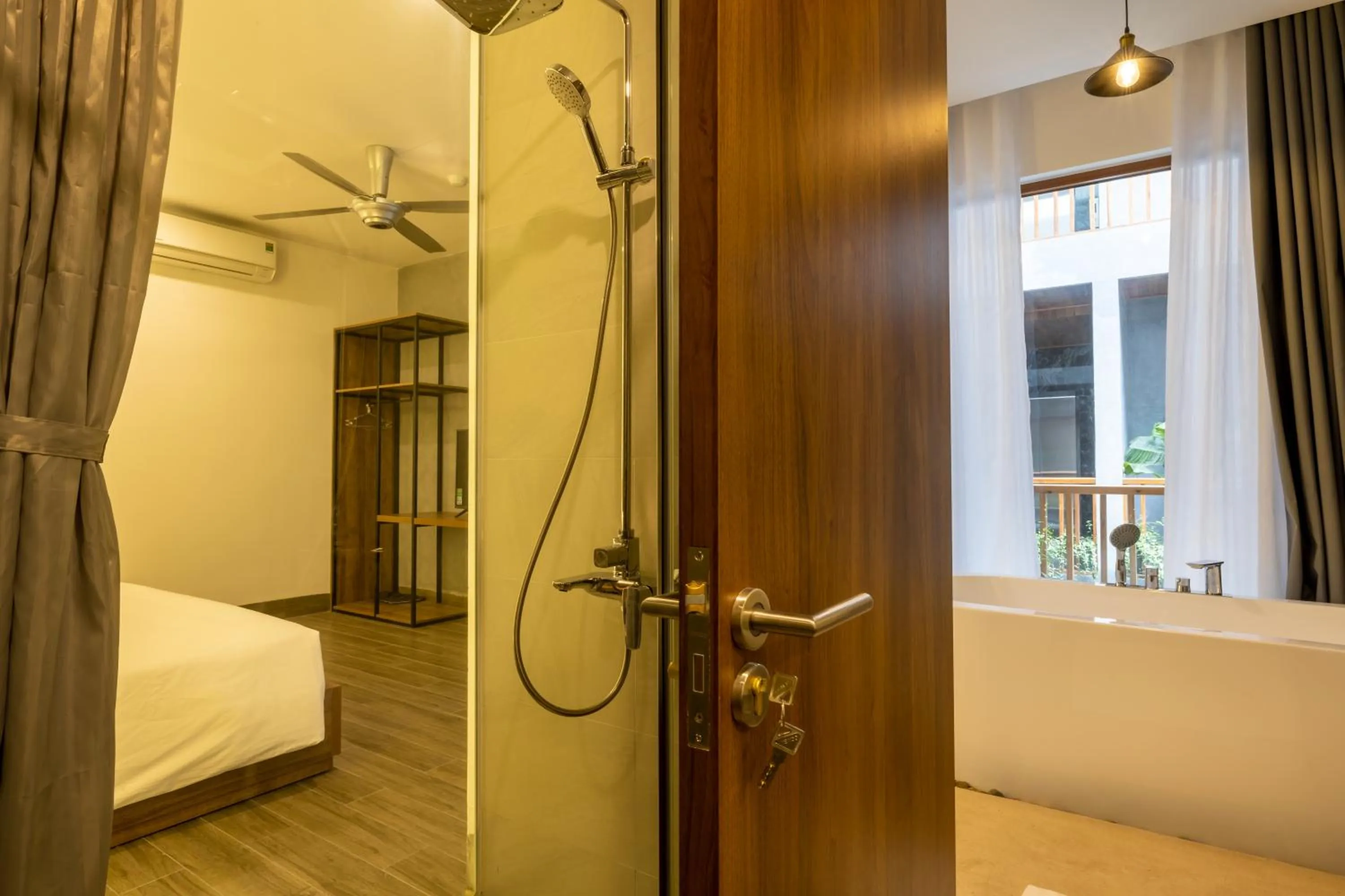 Bed in Moon Sun Boutique Villa Hotel