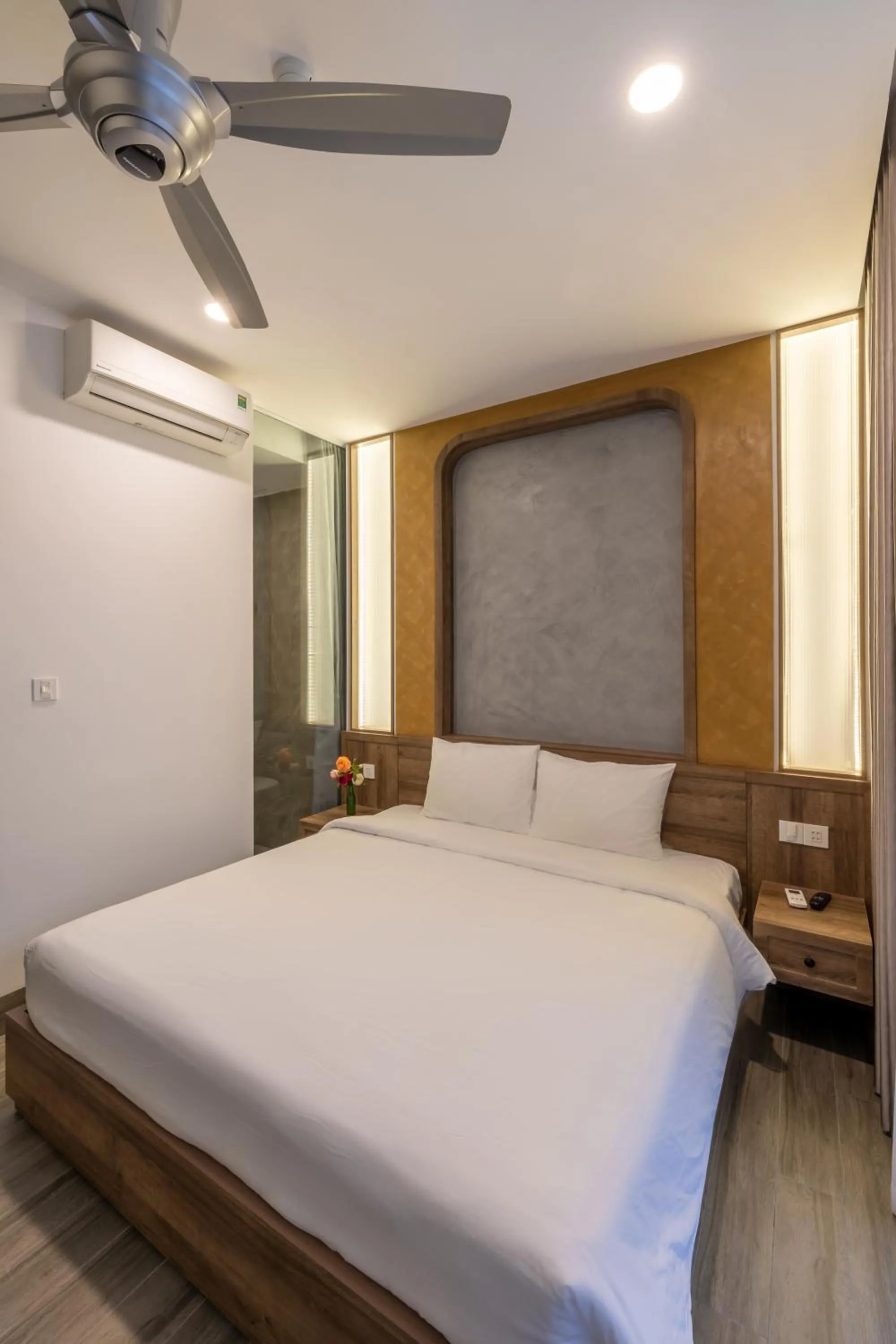 Bed in Moon Sun Boutique Villa Hotel