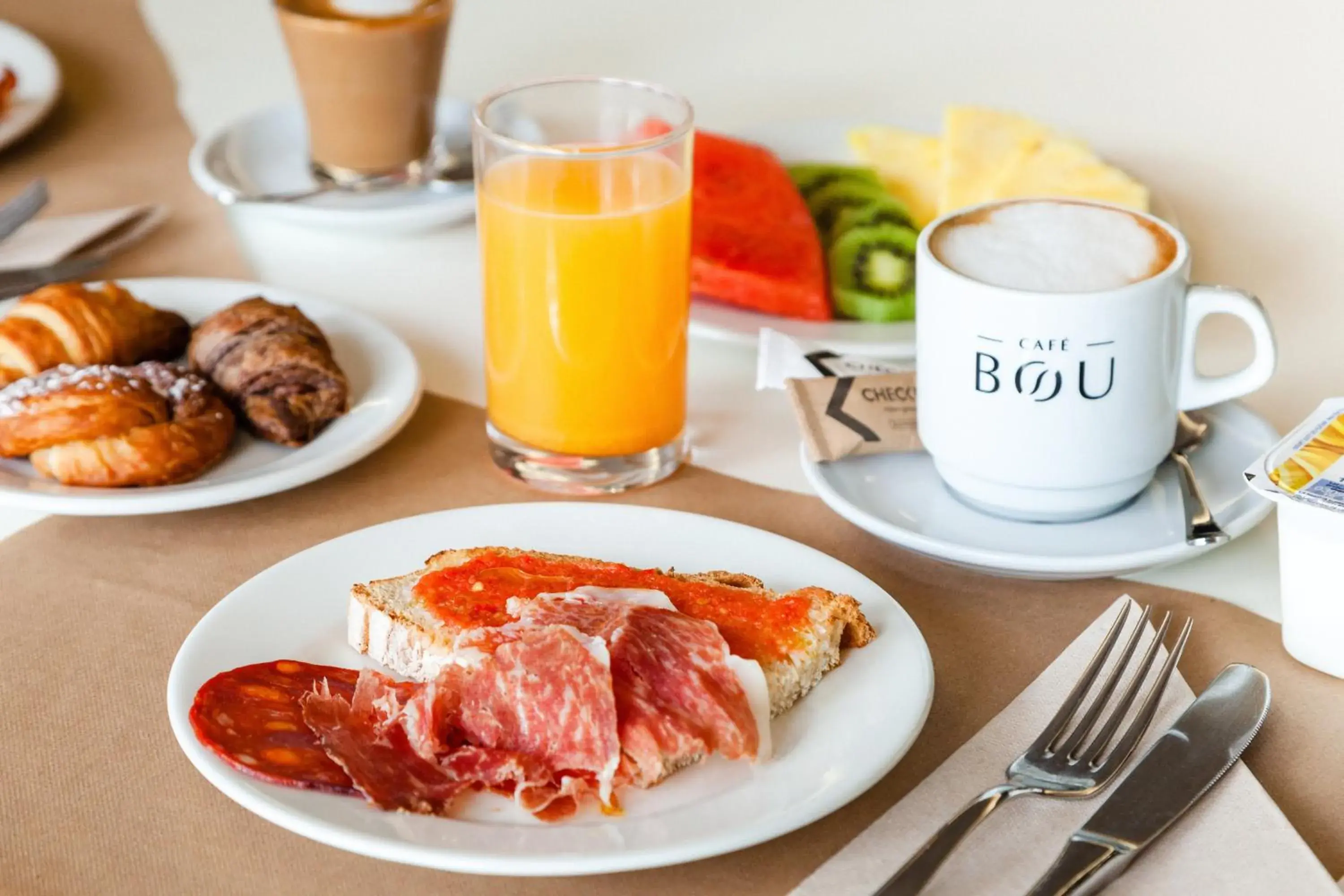 Breakfast in Checkin Montserrat Breakfast in Checkin Montserrat