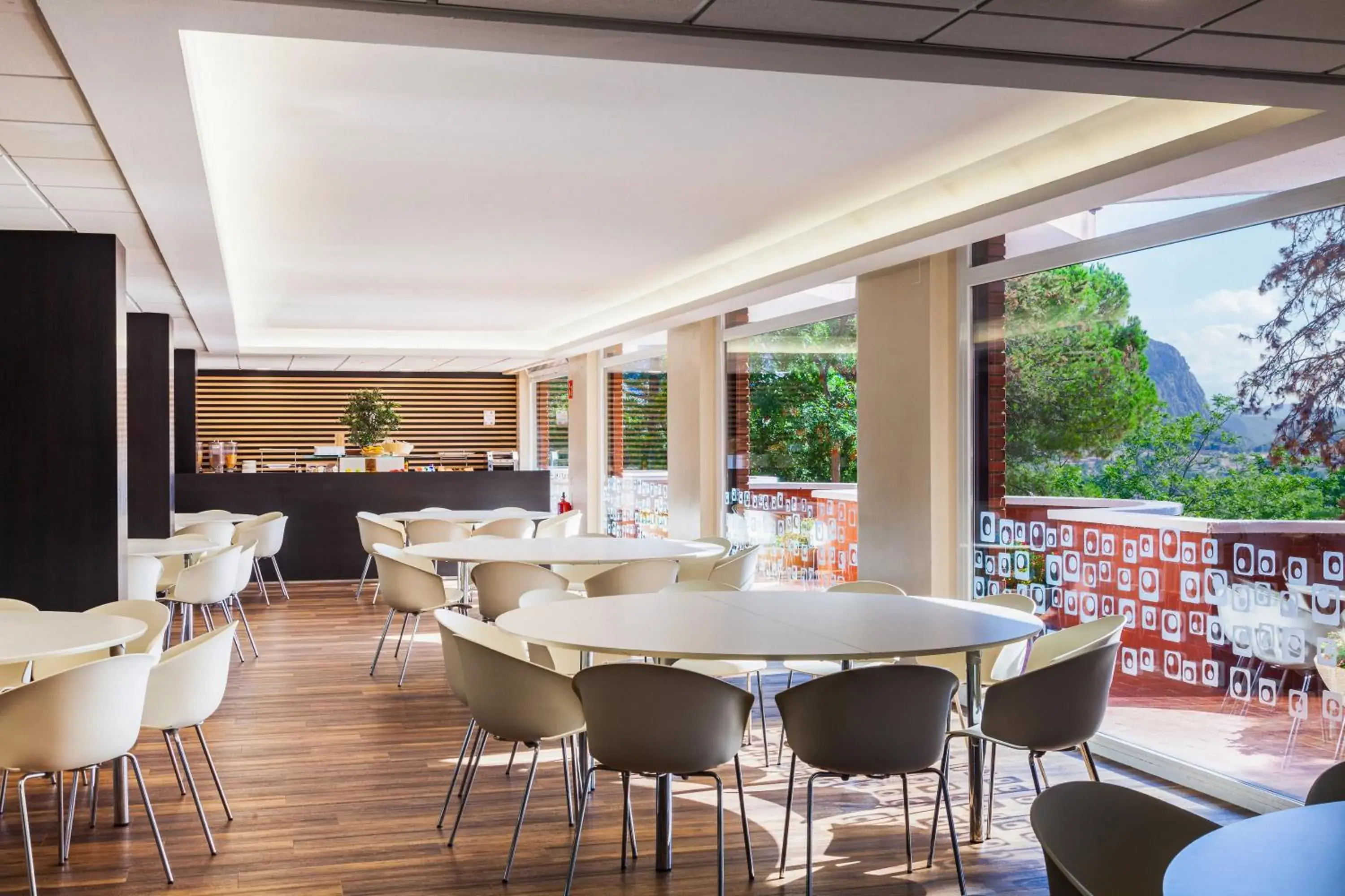 Buffet breakfast in Checkin Montserrat Buffet breakfast in Checkin Montserrat