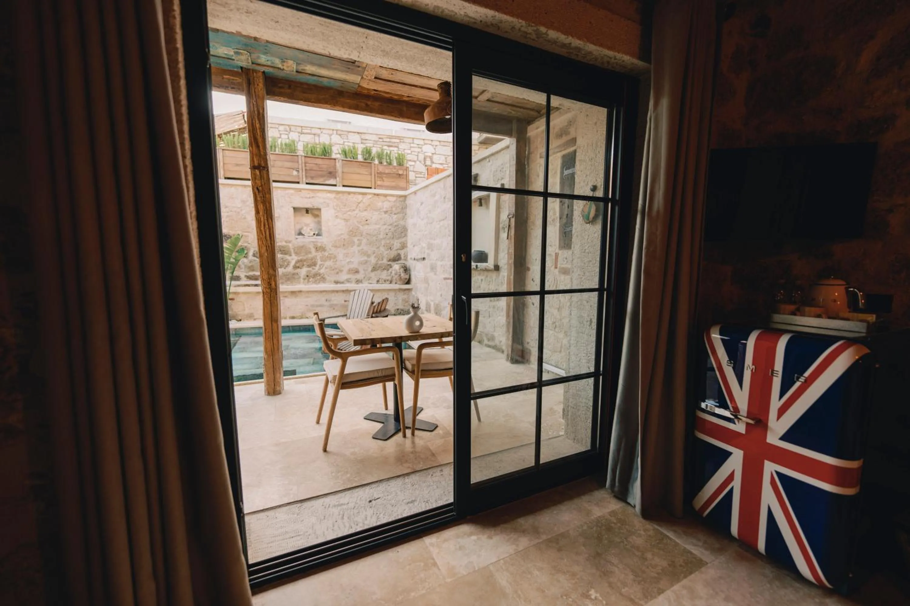 Seating area in Suare Alaçatı