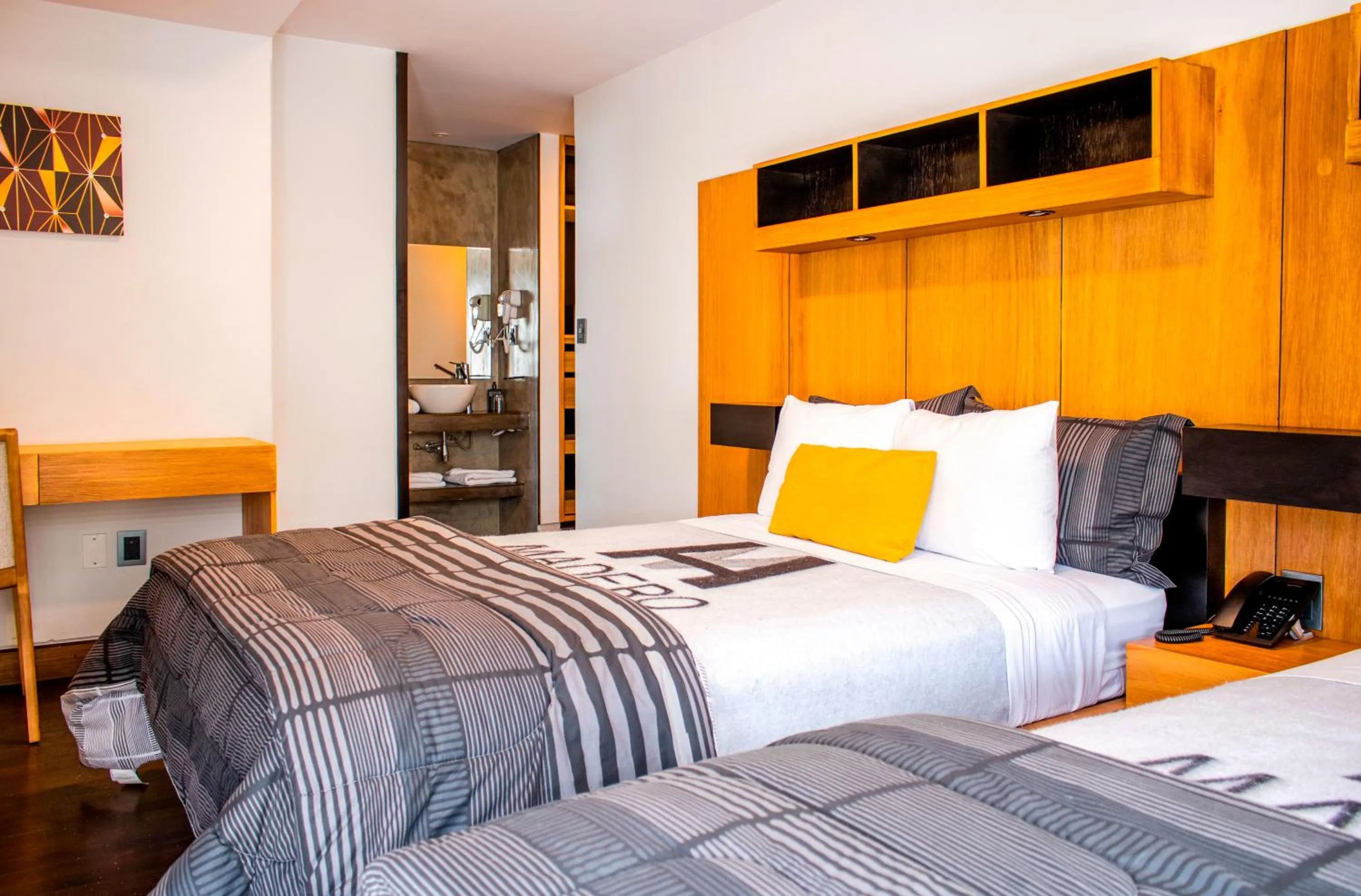 Bedroom, Bed in Madero Hotel & Suites