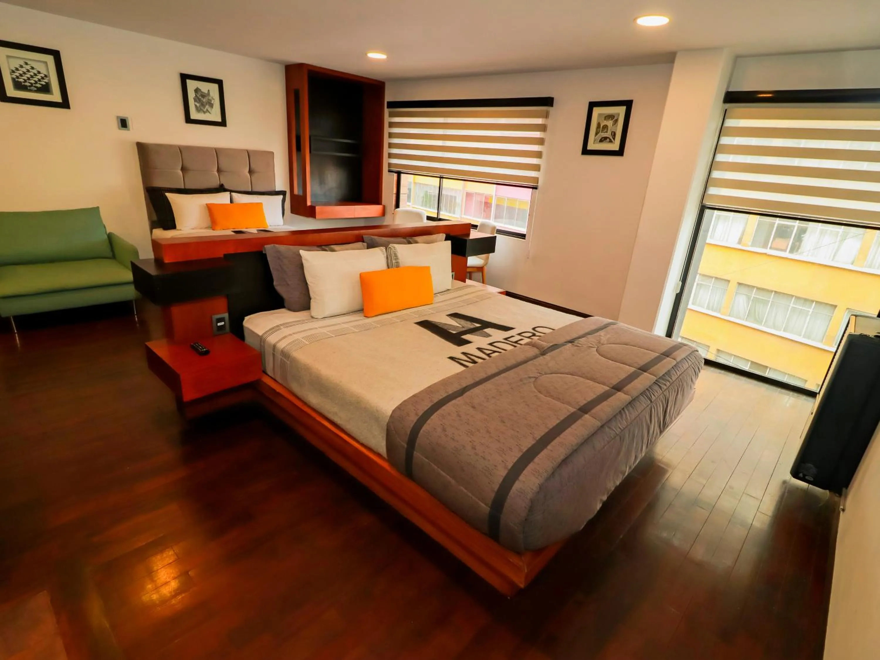 Photo of the whole room, Bed in Madero Hotel & Suites