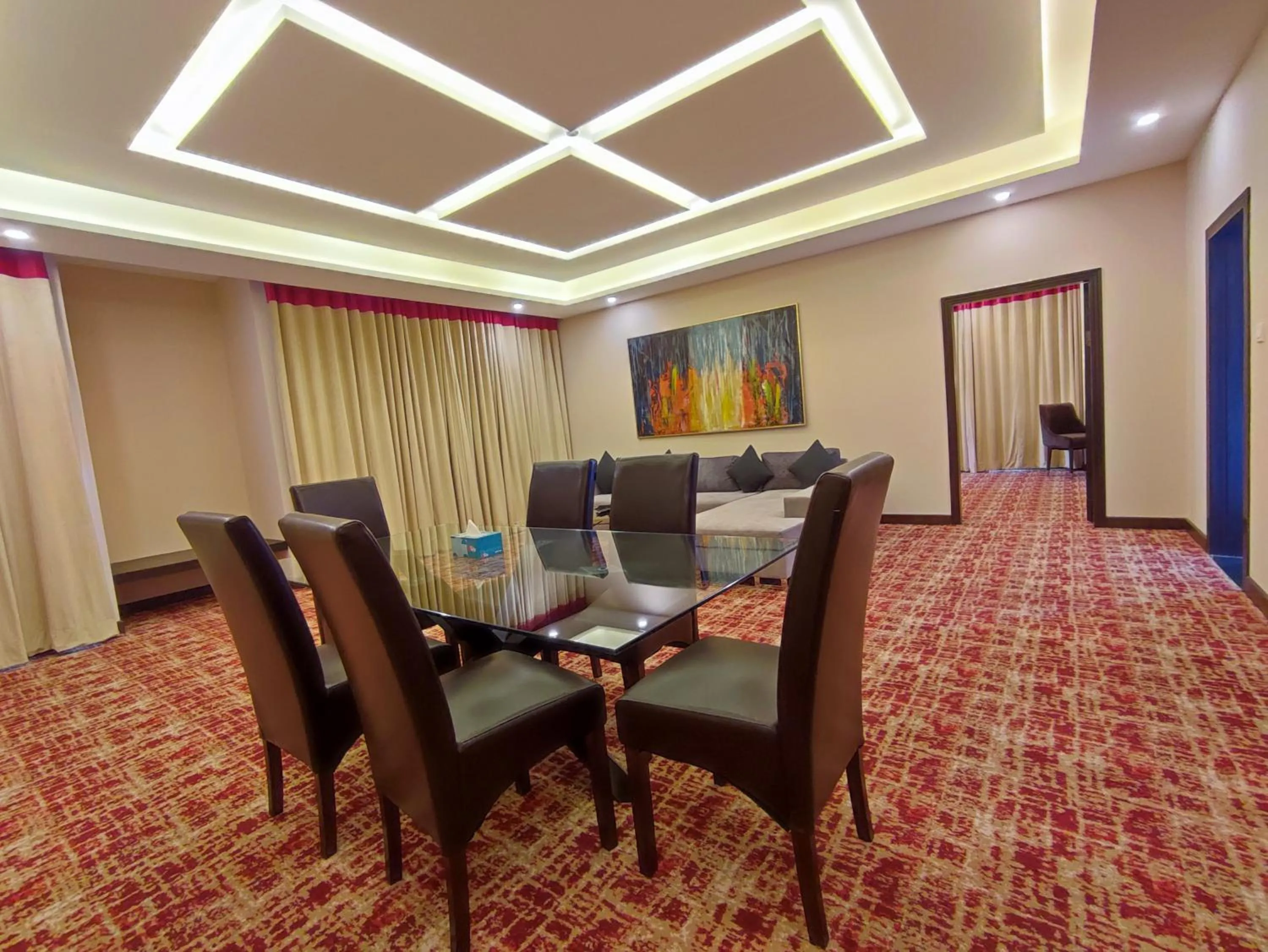 Living room in Ramada by Wyndham Murree Lower Topa Resort